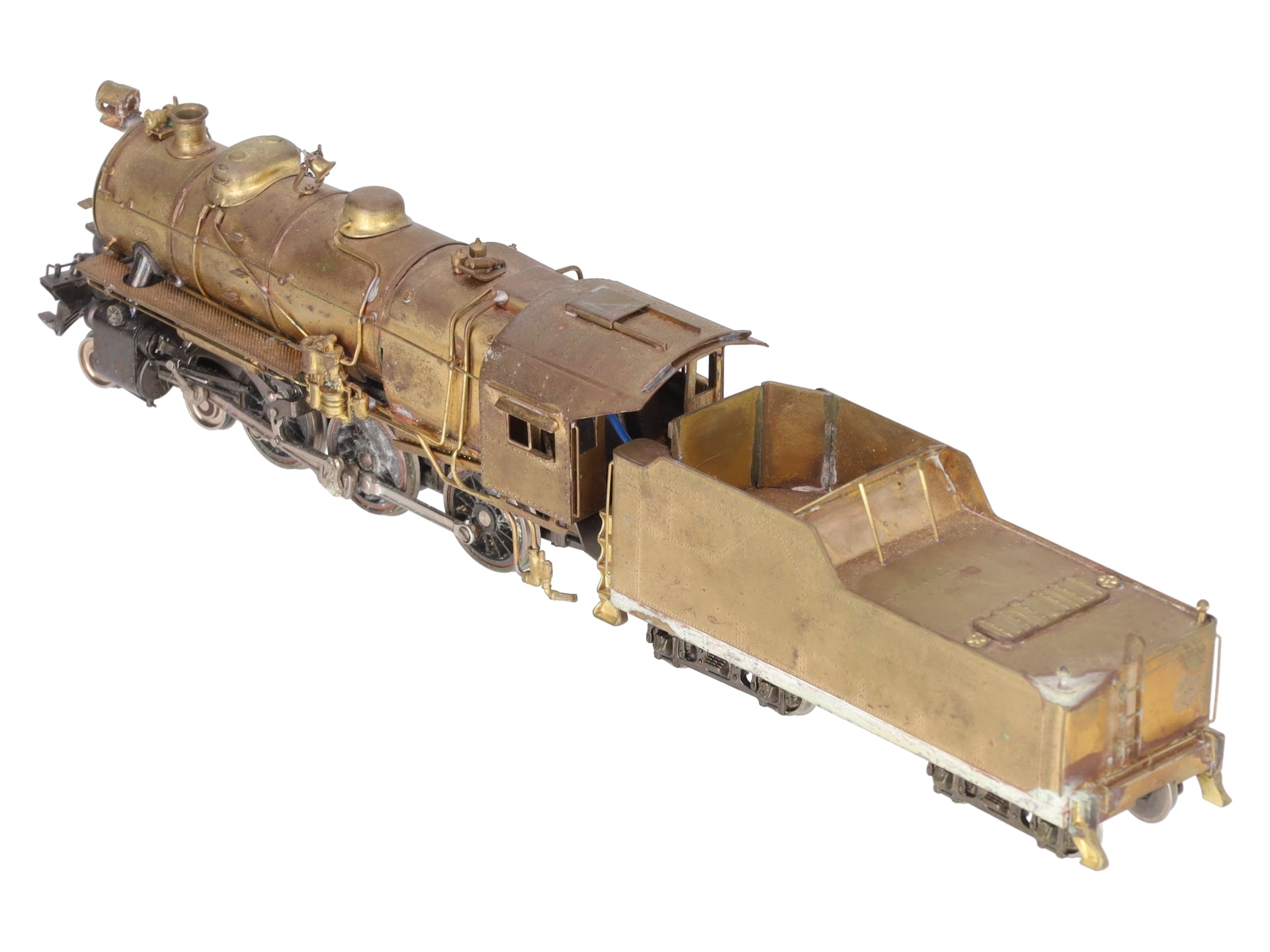 Max Gray KTM HO Brass PRR G-5 4-6-0 Ten Wheeler - Unpainted EX