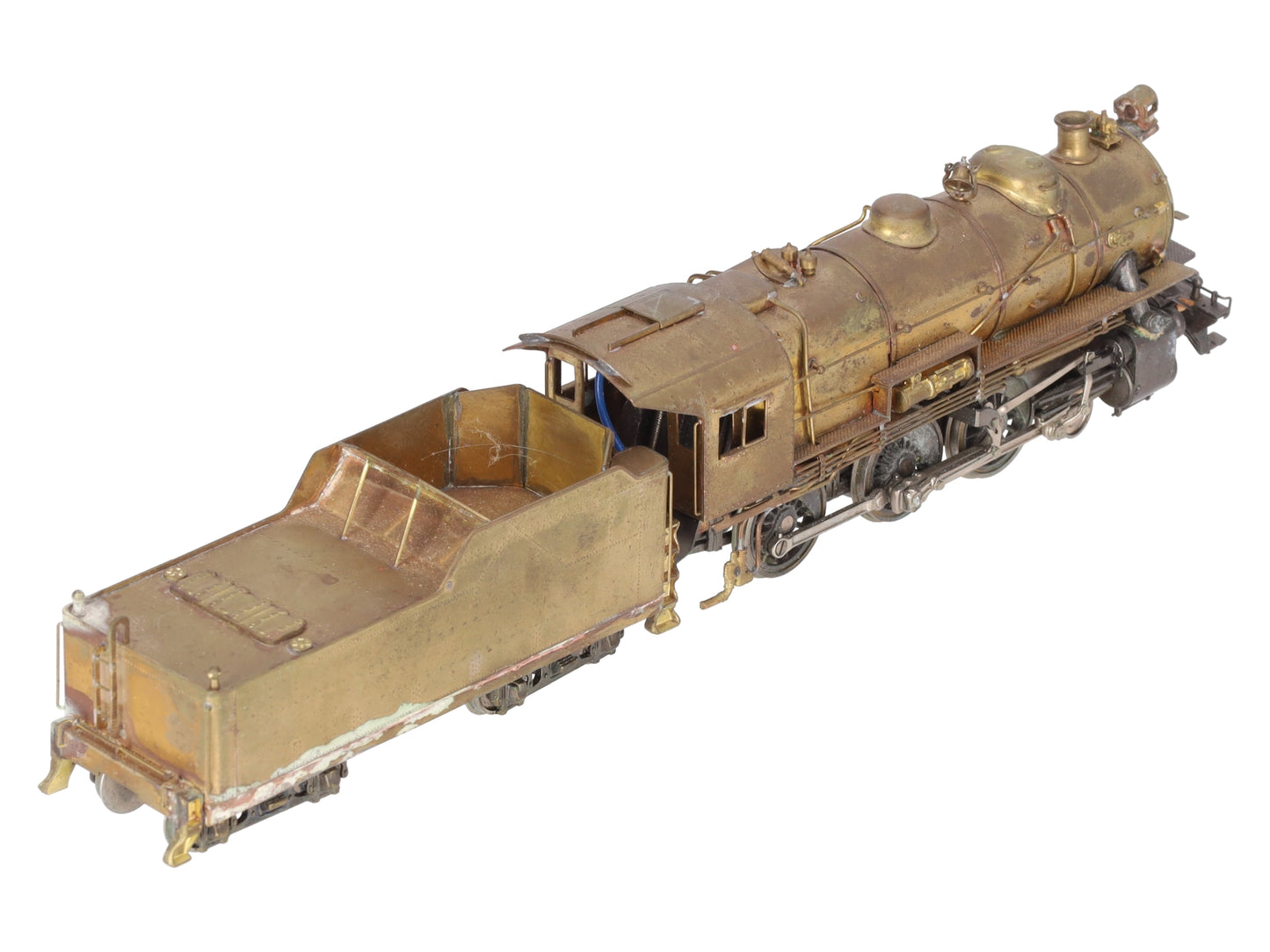 Max Gray KTM HO Brass PRR G-5 4-6-0 Ten Wheeler - Unpainted EX