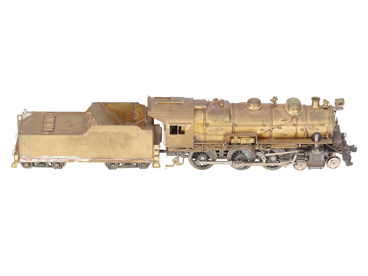Max Gray KTM HO Brass PRR G-5 4-6-0 Ten Wheeler - Unpainted EX
