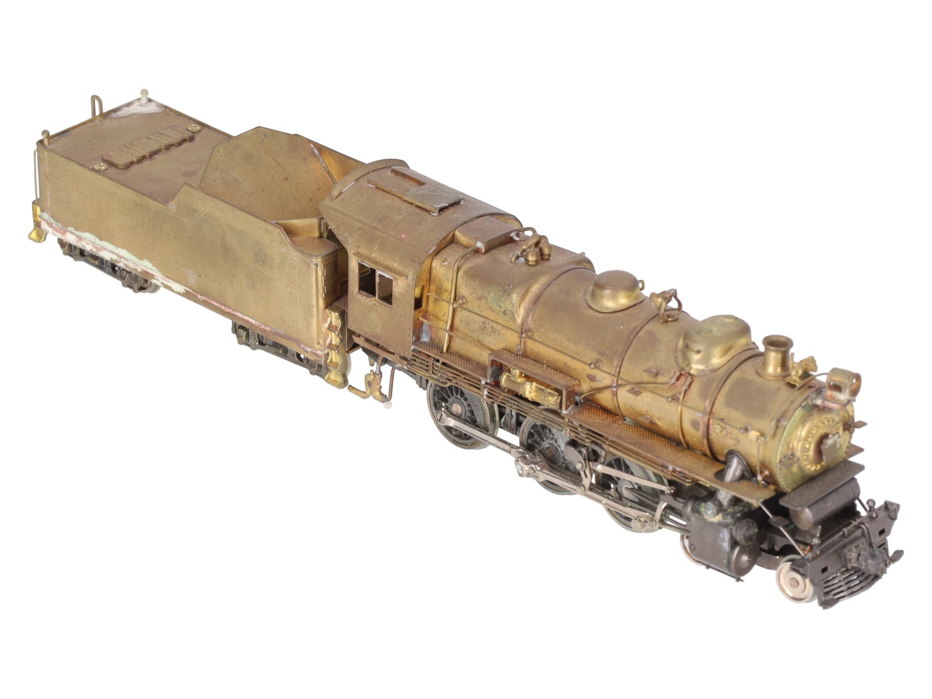 Max Gray KTM HO Brass PRR G-5 4-6-0 Ten Wheeler - Unpainted EX