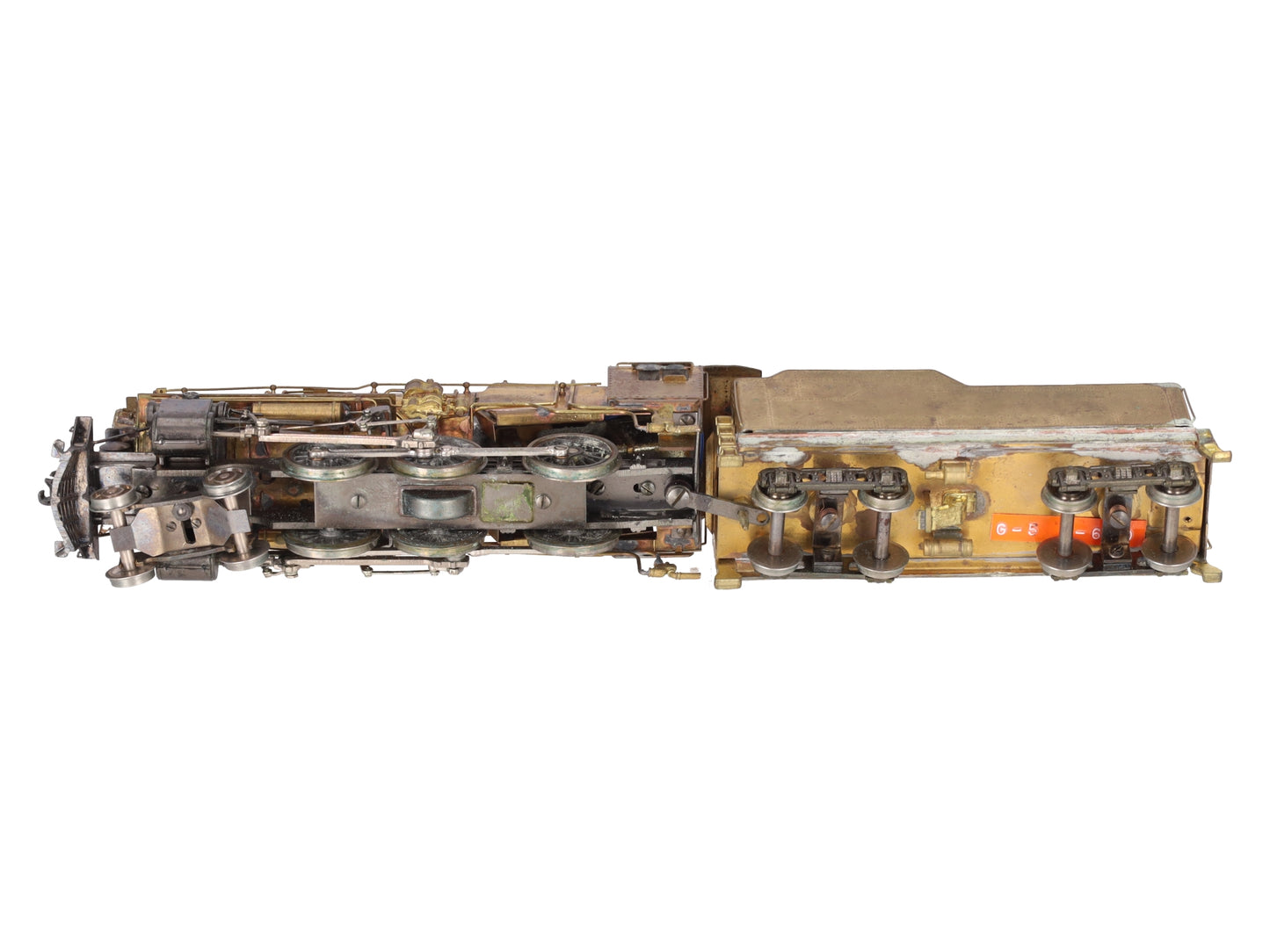 Max Gray KTM HO Brass PRR G-5 4-6-0 Ten Wheeler - Unpainted EX