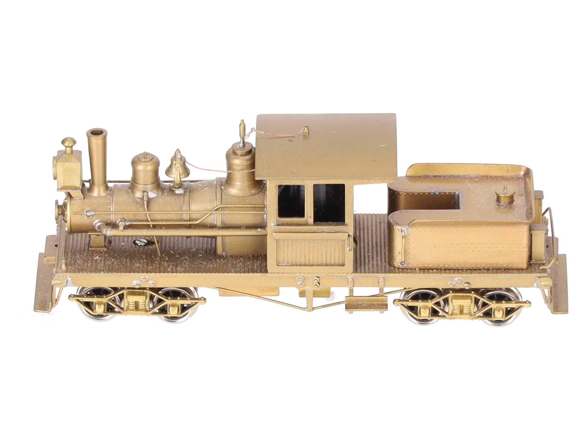 NWSL 25-02 HO Scale BRASS 20 Ton Class B Dunkirk Steam Locomotive - Unpainted EX