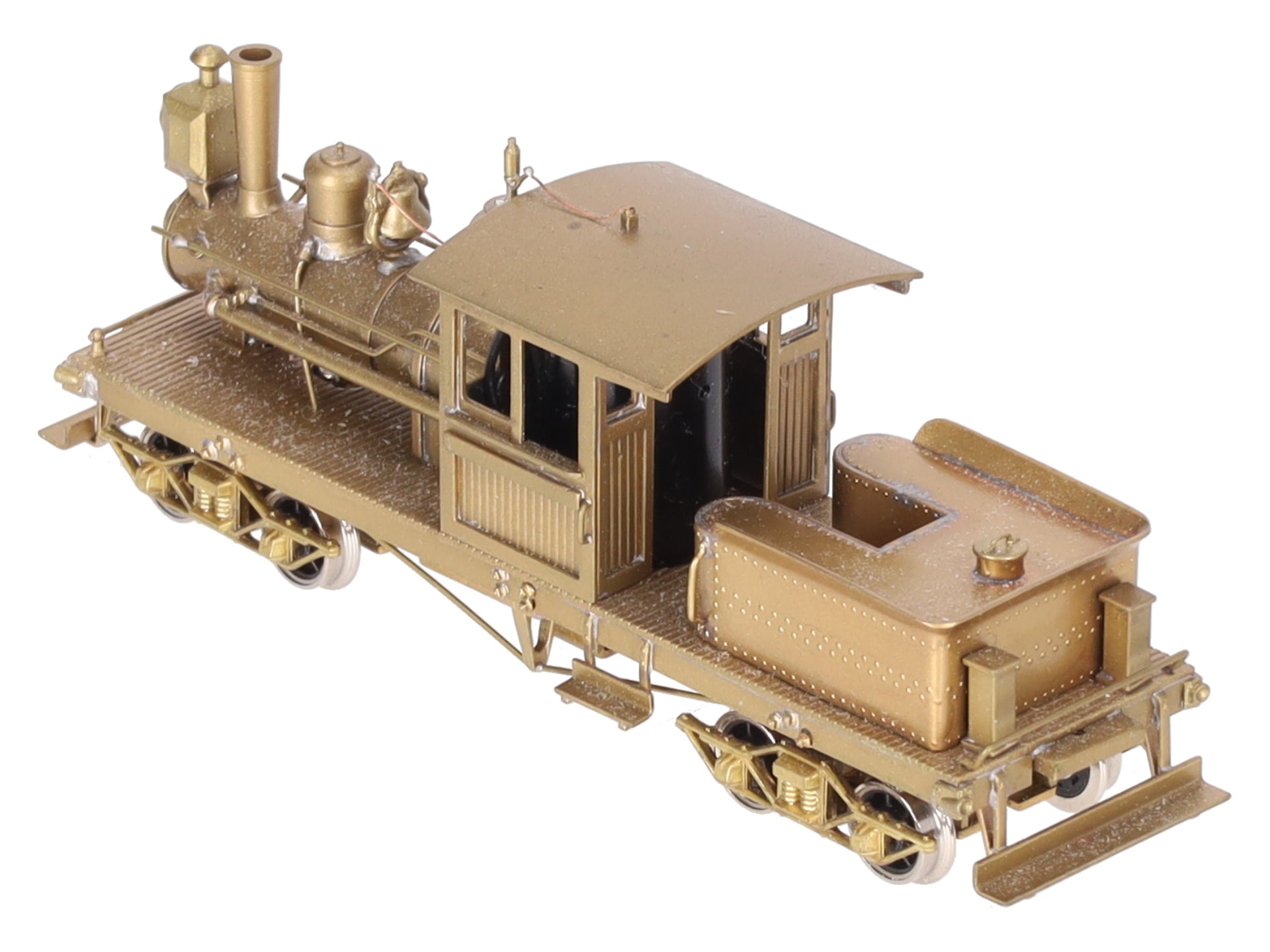 NWSL 25-02 HO Scale BRASS 20 Ton Class B Dunkirk Steam Locomotive - Unpainted EX