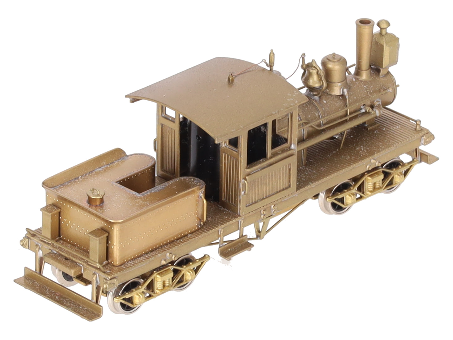 NWSL 25-02 HO Scale BRASS 20 Ton Class B Dunkirk Steam Locomotive - Unpainted EX
