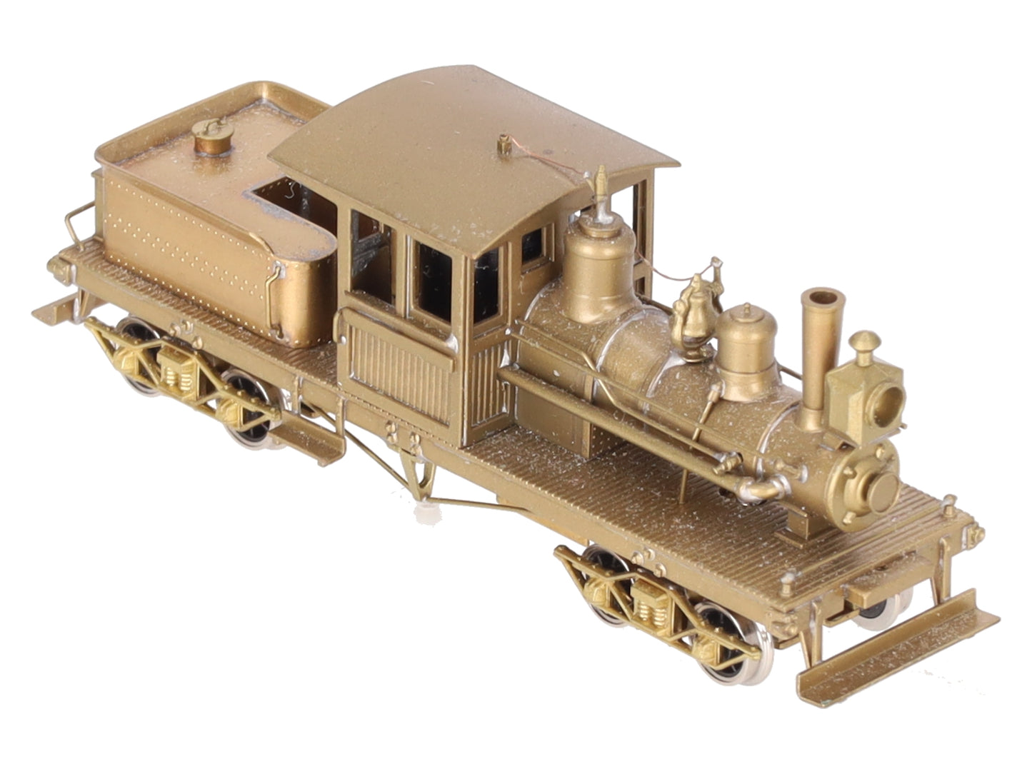 NWSL 25-02 HO Scale BRASS 20 Ton Class B Dunkirk Steam Locomotive - Unpainted EX