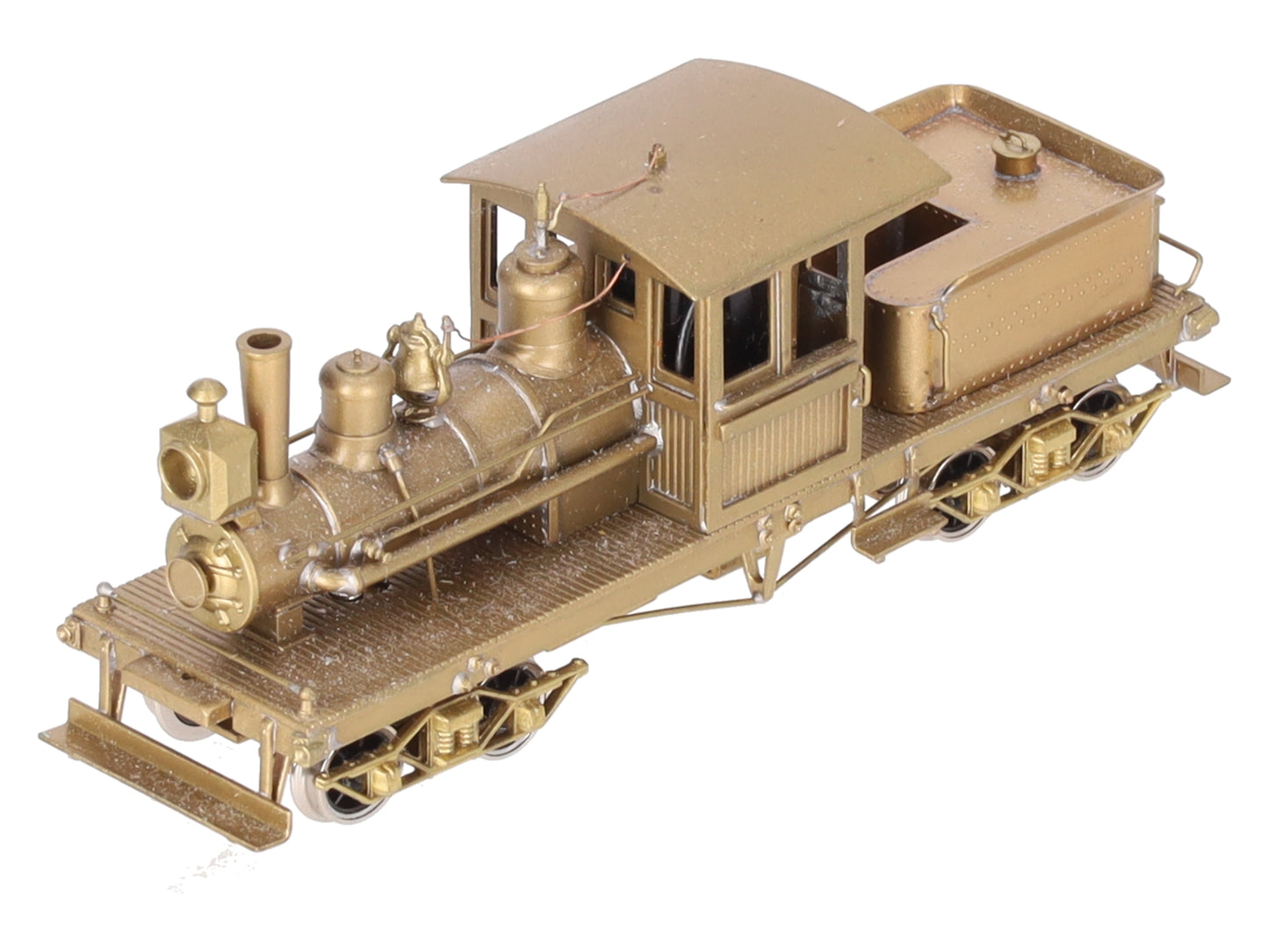 NWSL 25-02 HO Scale BRASS 20 Ton Class B Dunkirk Steam Locomotive - Unpainted EX