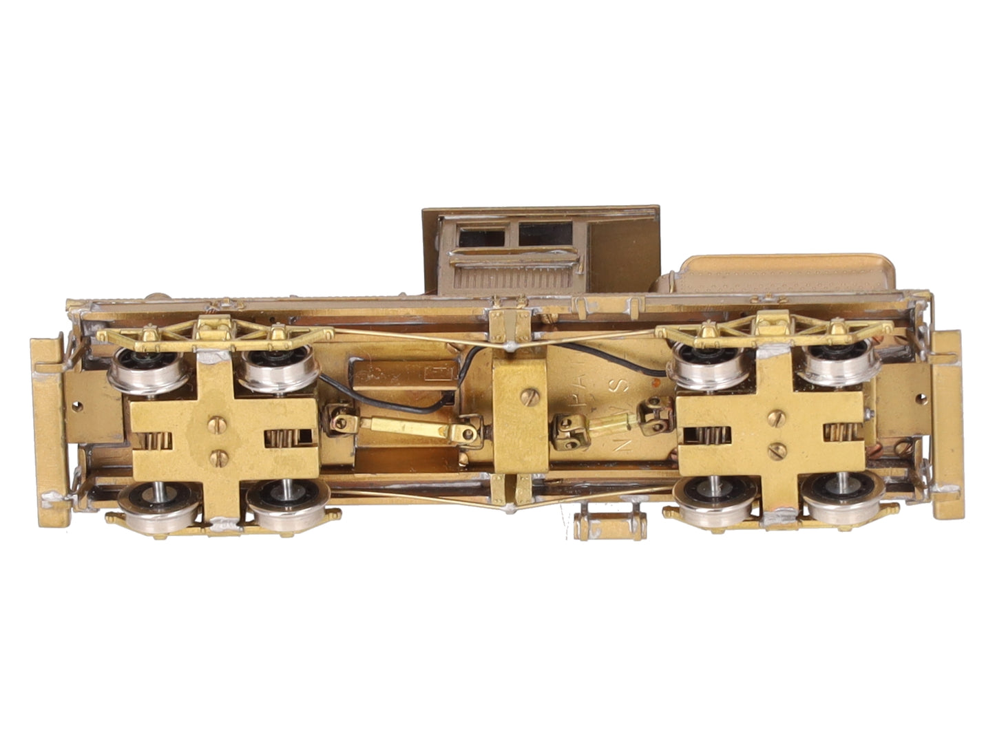 NWSL 25-02 HO Scale BRASS 20 Ton Class B Dunkirk Steam Locomotive - Unpainted EX