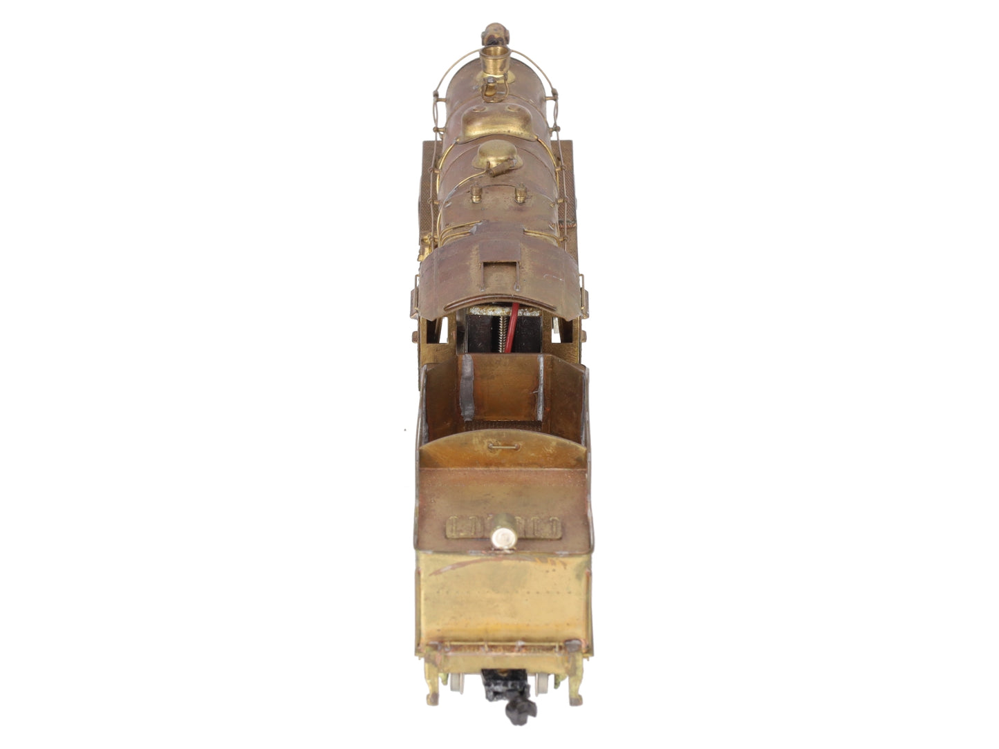 HO BRASS PRR C-1 0-8-0 Steam Locomotive & Tender - Unpainted EX