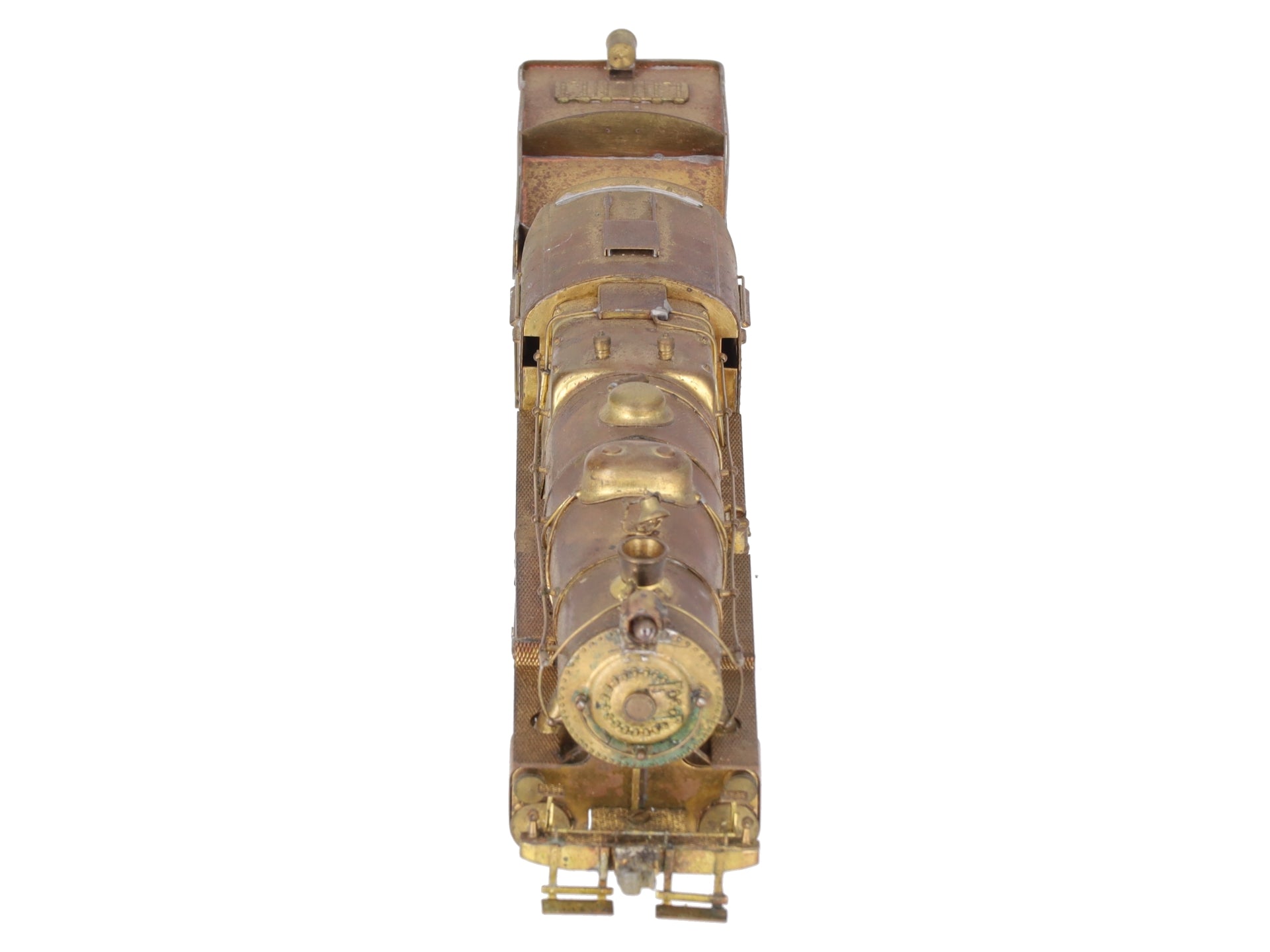 HO BRASS PRR C-1 0-8-0 Steam Locomotive & Tender - Unpainted EX