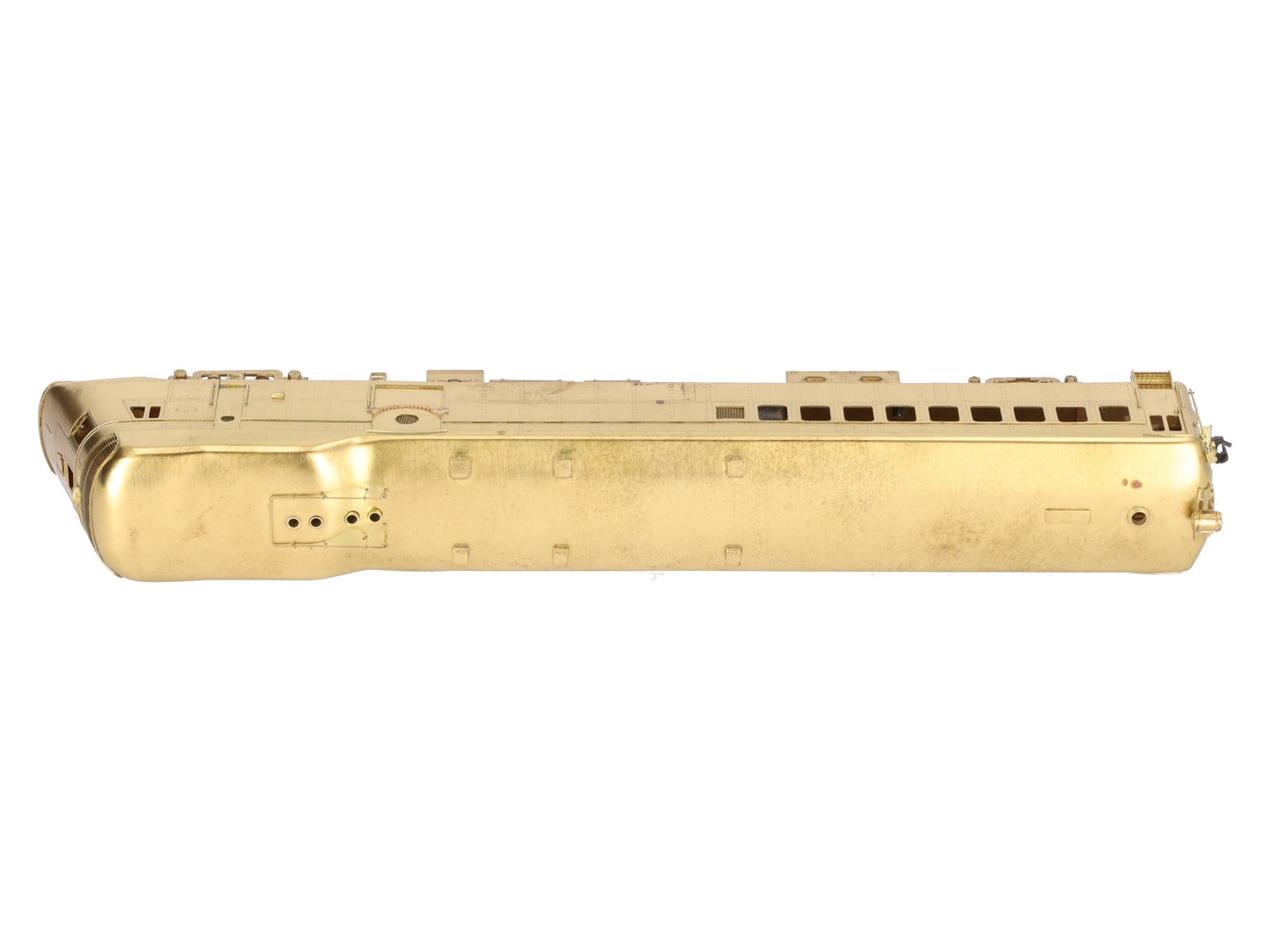 NJ Custom Brass 167 HO PRR Pennsylvania Gas Electric 4663 Streamlined Locomotive EX
