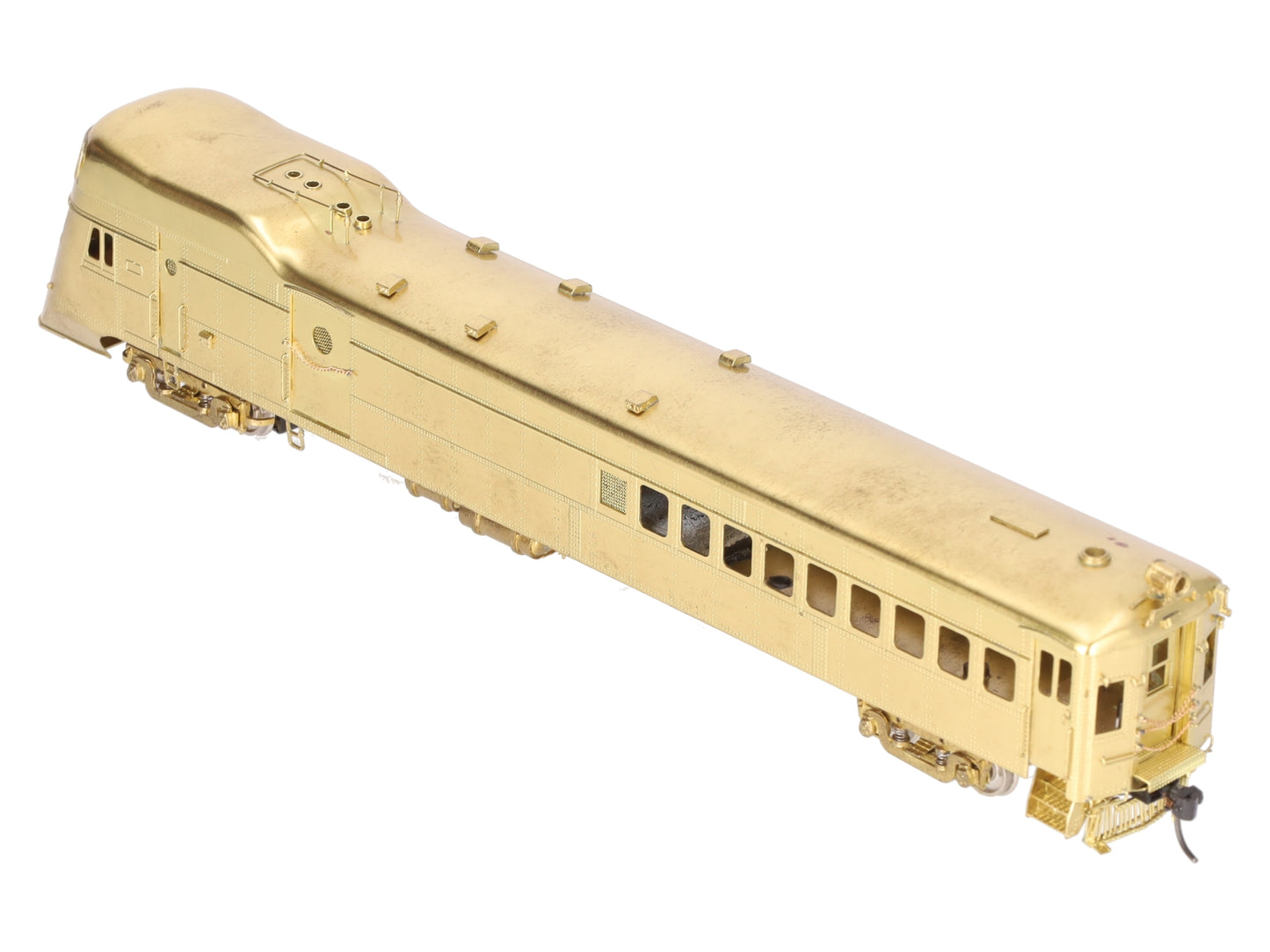 NJ Custom Brass 167 HO PRR Pennsylvania Gas Electric 4663 Streamlined Locomotive EX