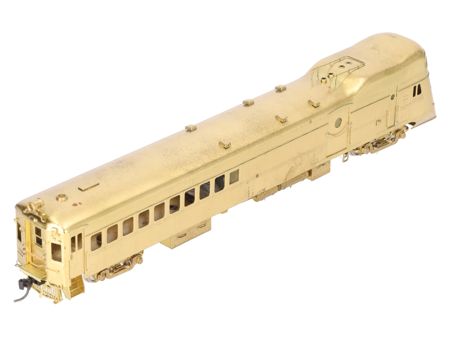 NJ Custom Brass 167 HO PRR Pennsylvania Gas Electric 4663 Streamlined Locomotive EX