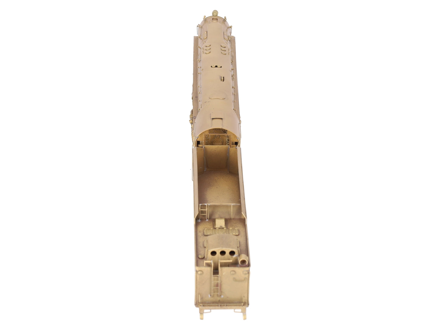 Custom NJ Brass ST-809 HO PRR Q-1 Duplex 4-6-4-4 Steam Loco & Tender - Unpainted EX