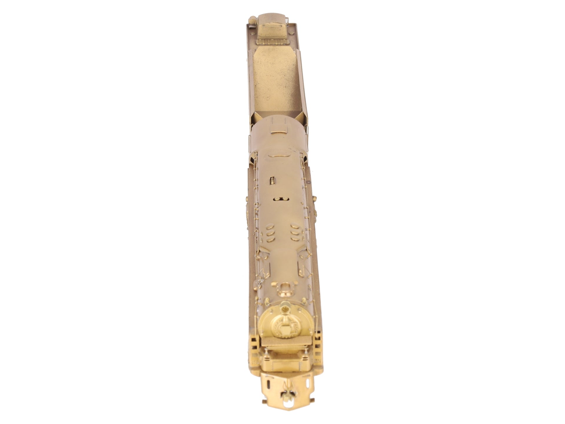 Custom NJ Brass ST-809 HO PRR Q-1 Duplex 4-6-4-4 Steam Loco & Tender - Unpainted EX