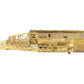 Overland OMI-1329 HO BRASS PRR Pile Driver w/Straight Underframe - Unpainted EX