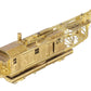 Overland OMI-1329 HO BRASS PRR Pile Driver w/Straight Underframe - Unpainted EX