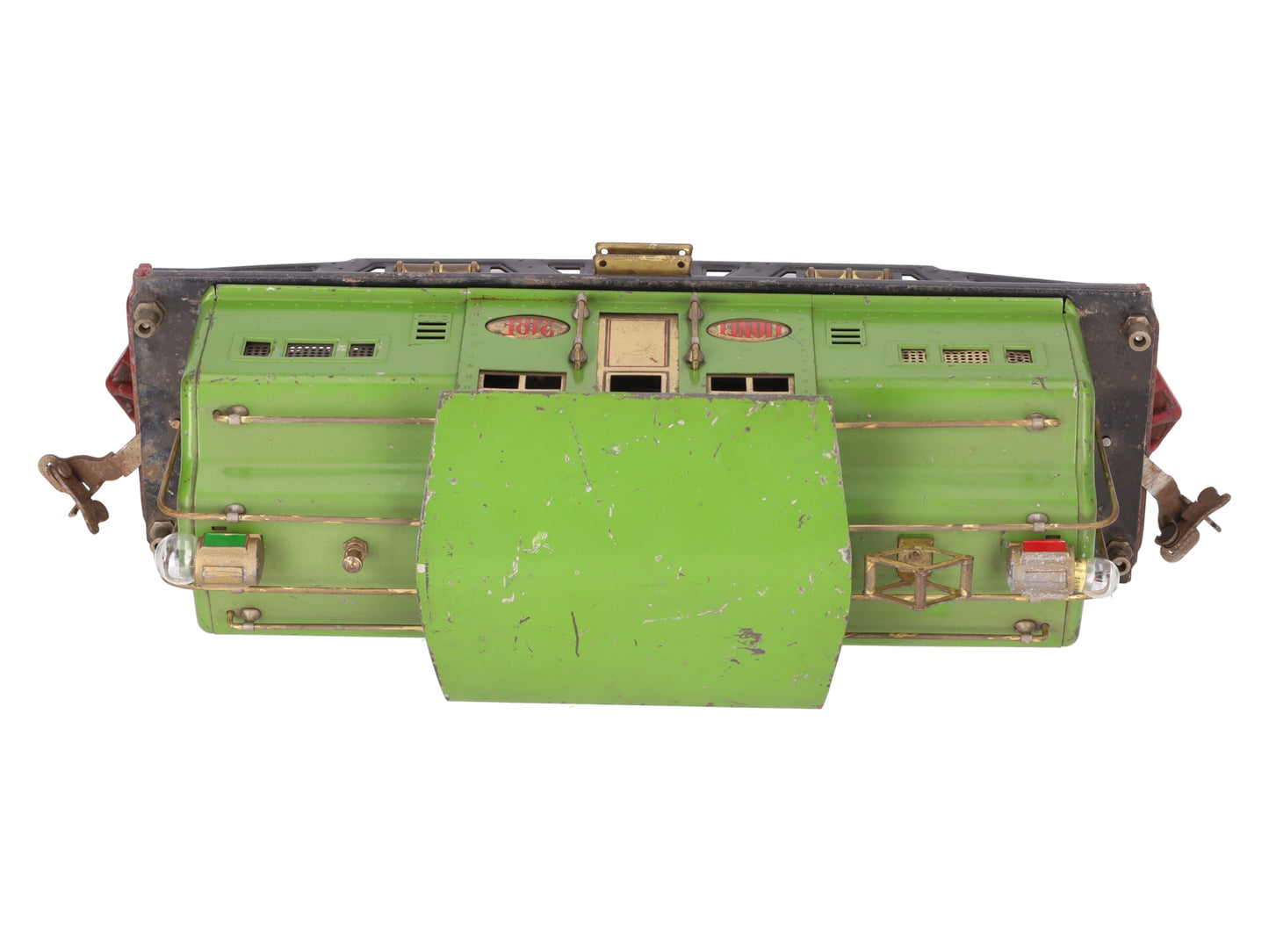 Lionel 318E Vintage Standard Gauge Pea Green Electric Locomotive VG