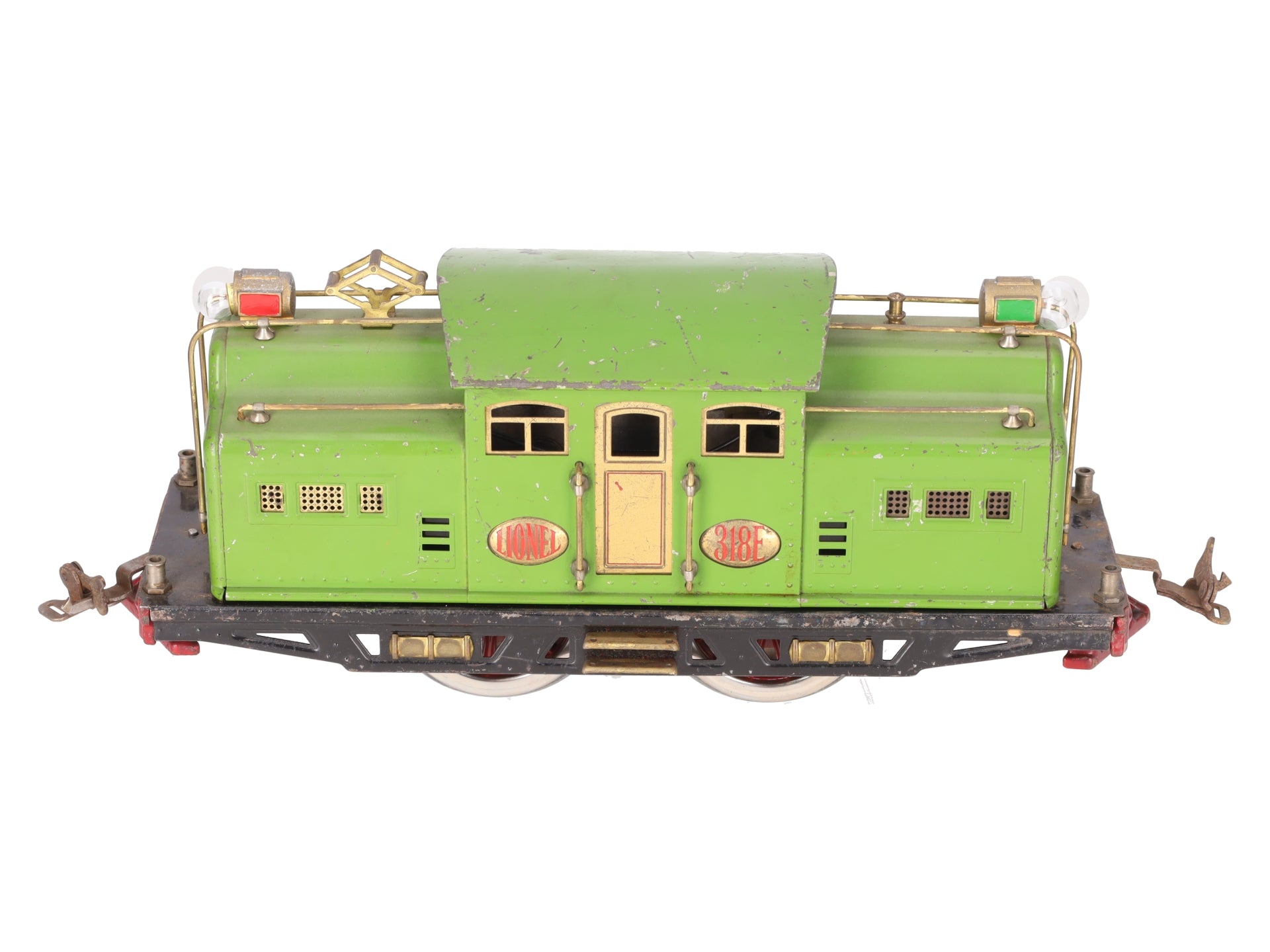 Lionel 318E Vintage Standard Gauge Pea Green Electric Locomotive VG