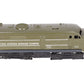 Lionel 221 Vintage O USMC Alco A Diesel Locomotive -Repainted