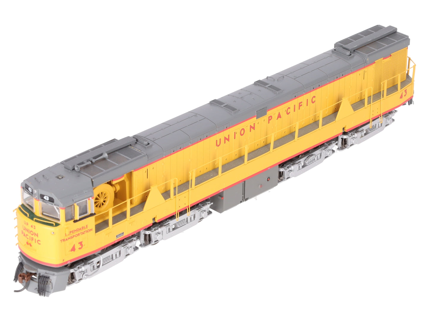 Athearn G41009 HO Union Pacific U50 Diesel Locomotive #43 VG/Box