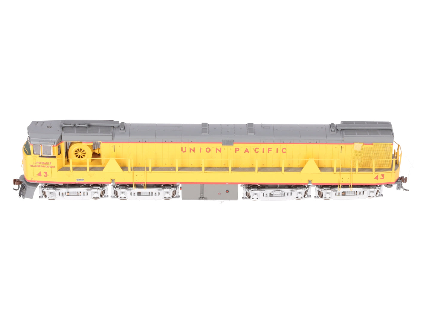 Athearn G41009 HO Union Pacific U50 Diesel Locomotive #43 VG/Box