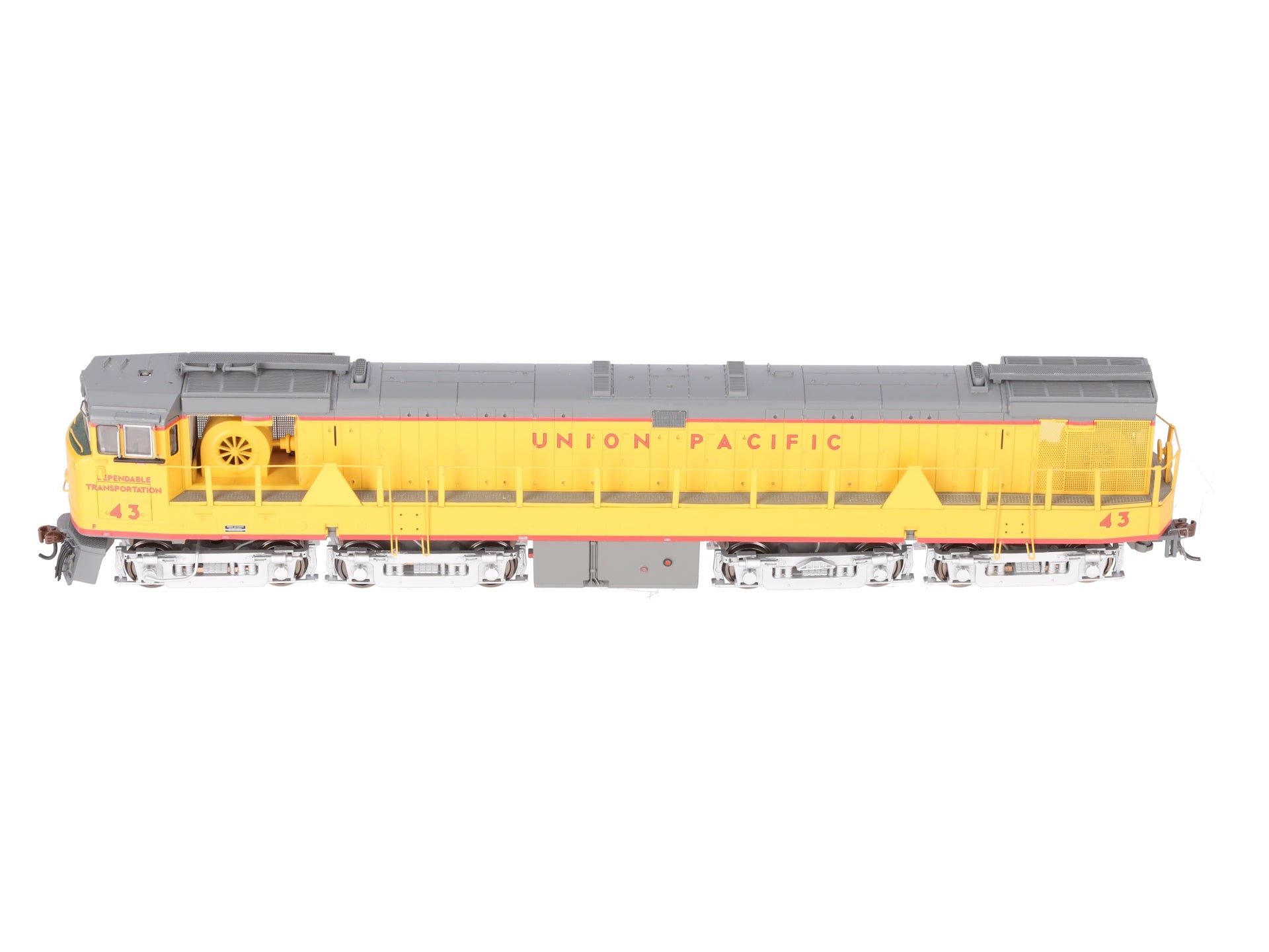 Athearn G41009 HO Union Pacific U50 Diesel Locomotive #43 VG/Box