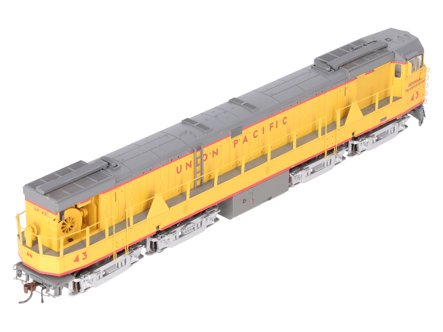 Athearn G41009 HO Union Pacific U50 Diesel Locomotive #43 VG/Box