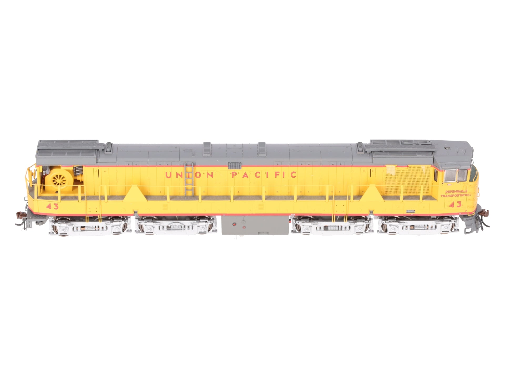 Athearn G41009 HO Union Pacific U50 Diesel Locomotive #43 VG/Box