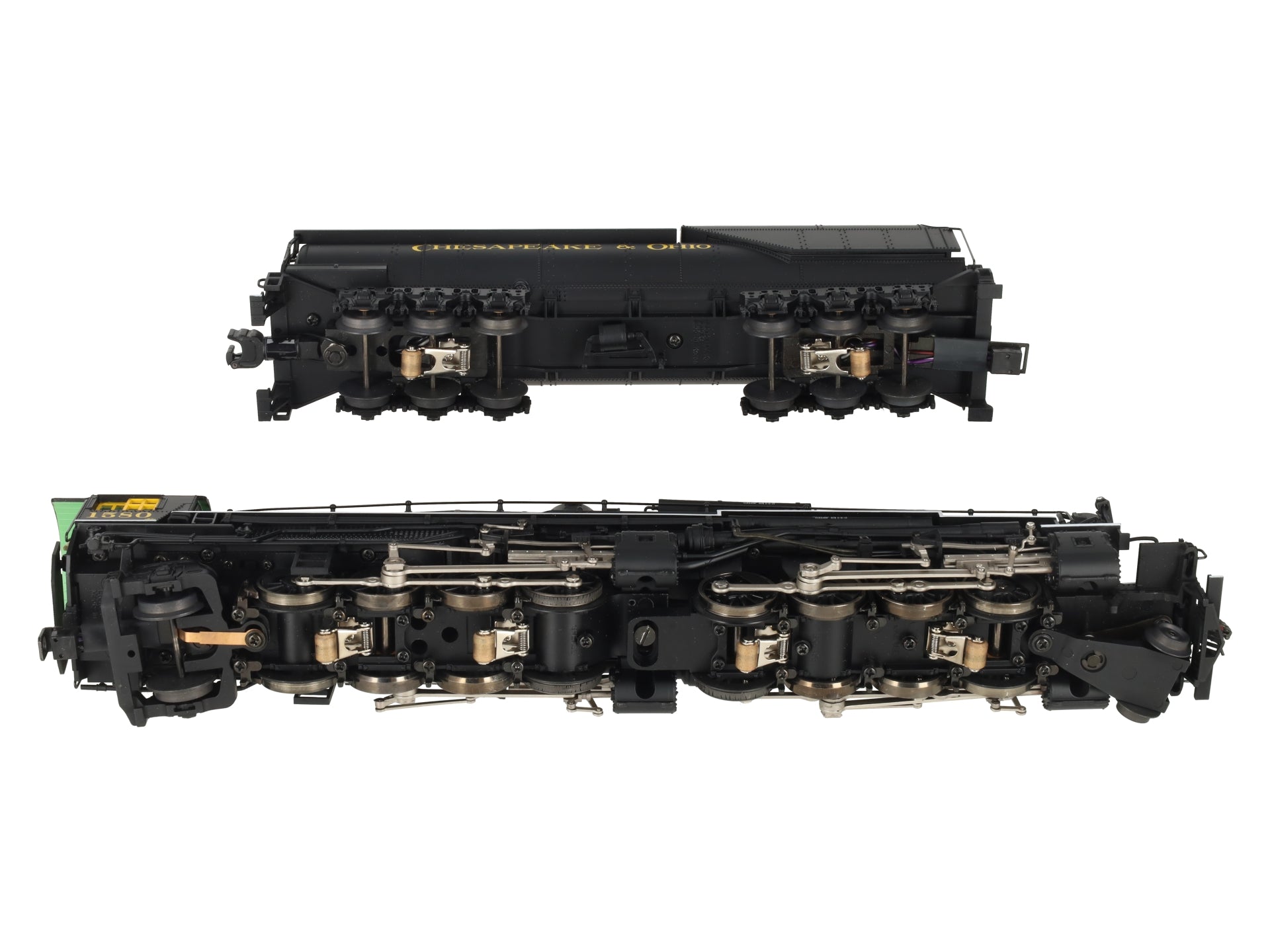 Lionel 6-38058 Chesapeake & Ohio 2-8-8-2 H-7 Steam Locomotive & Tender #1580 EX/Box