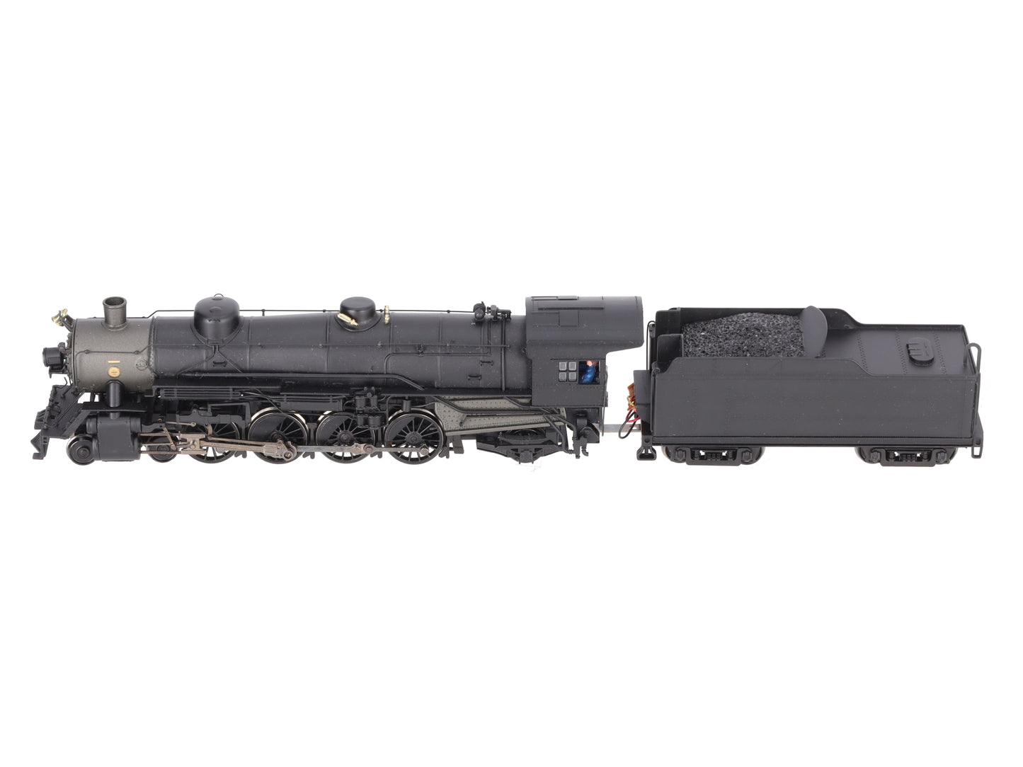 Bachmann 81601 HO Unlettered USRA Light 4-8-2 Mountain Steam Locomotive VG/Box