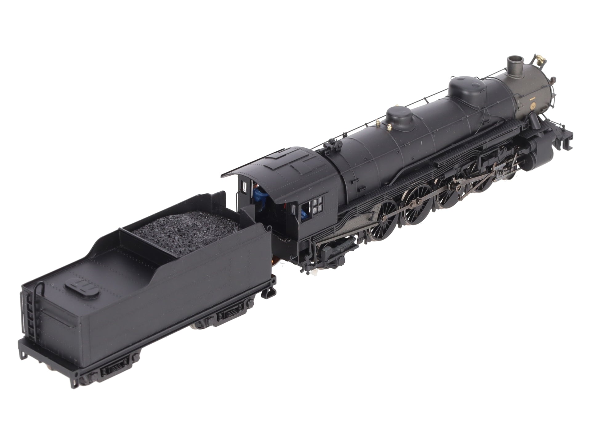 Bachmann 81601 HO Unlettered USRA Light 4-8-2 Mountain Steam Locomotive VG/Box