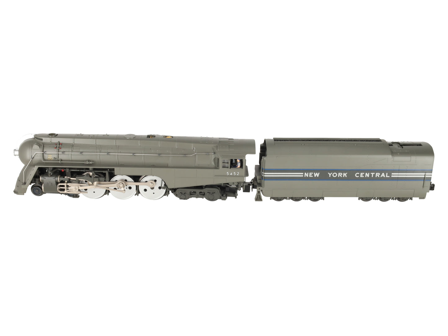 Lionel 6-28084 O NYC Dreyfus Hudson Steam Locomotive & Tender #5452 w/ TMCC EX/Box