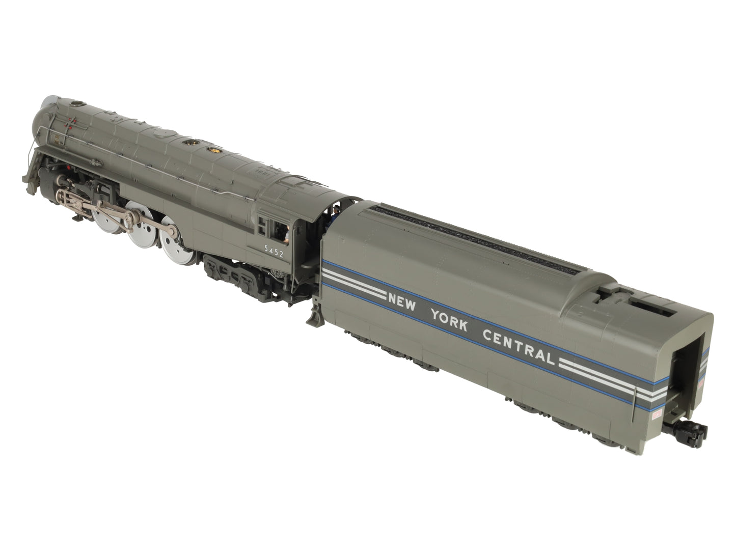 Lionel 6-28084 O NYC Dreyfus Hudson Steam Locomotive & Tender #5452 w/ TMCC EX/Box