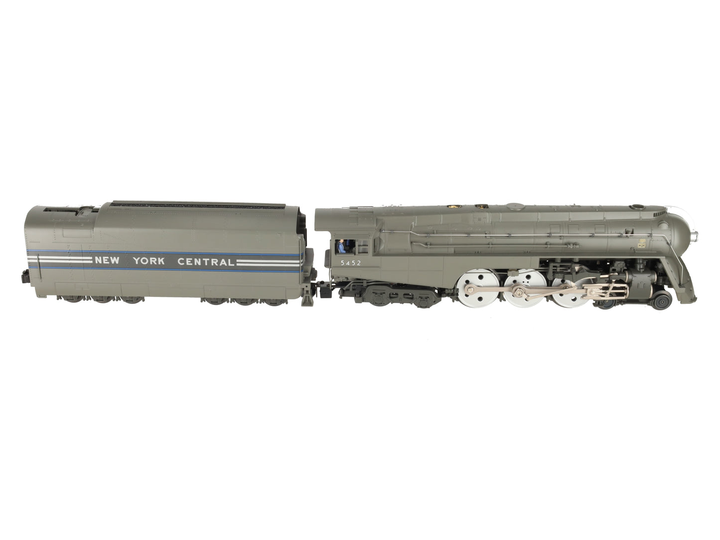 Lionel 6-28084 O NYC Dreyfus Hudson Steam Locomotive & Tender #5452 w/ TMCC EX/Box
