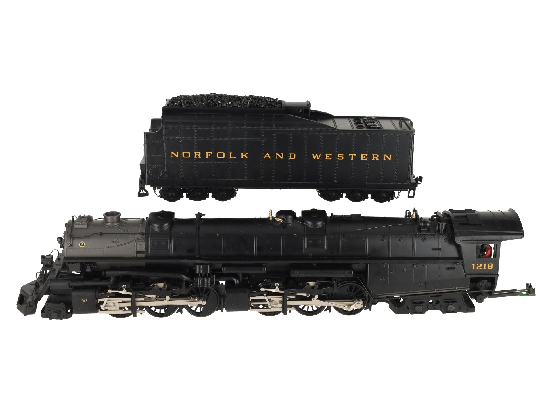 MTH 20-3036-2 Norfolk & Western 2-6-6-4 Class A Steam Engine - 2 Rail  VG