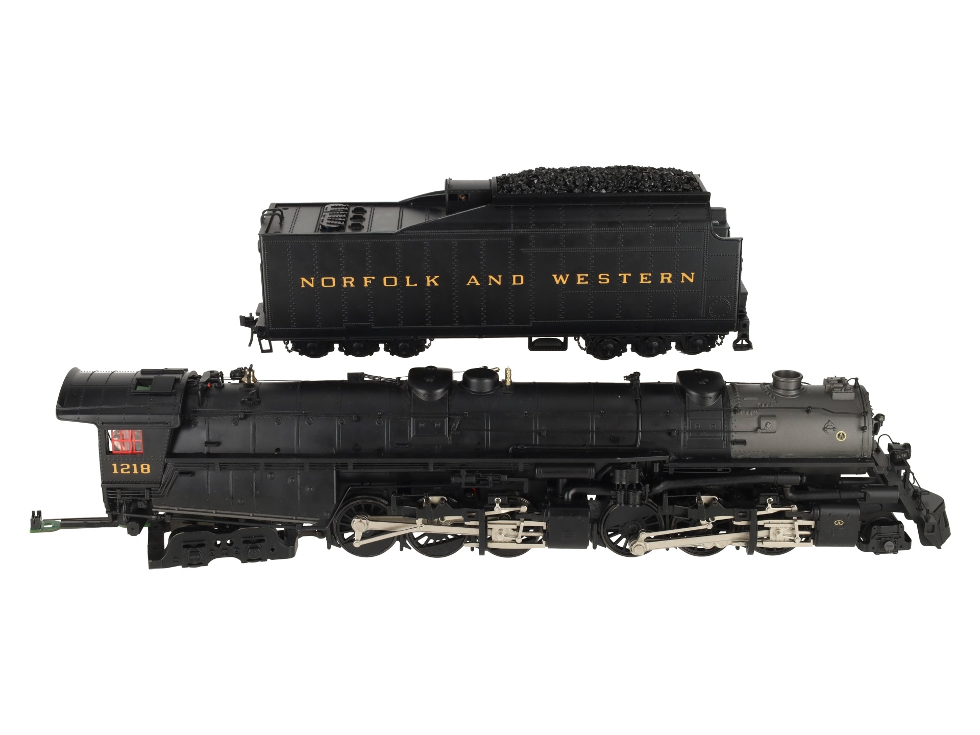 MTH 20-3036-2 Norfolk & Western 2-6-6-4 Class A Steam Engine - 2 Rail  VG