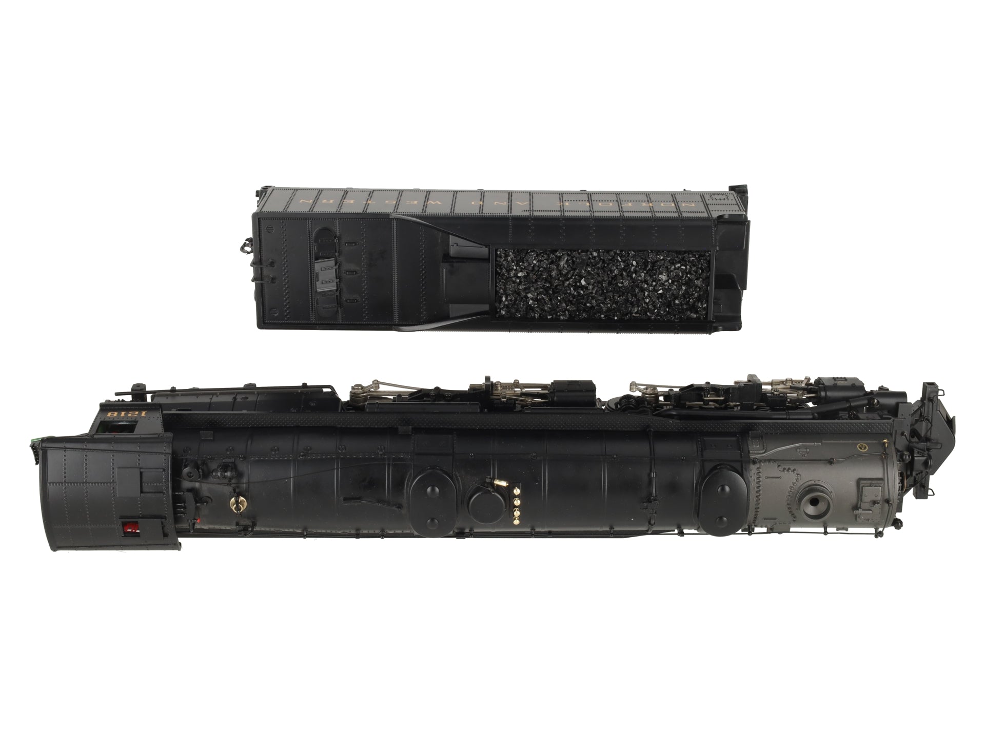 MTH 20-3036-2 Norfolk & Western 2-6-6-4 Class A Steam Engine - 2 Rail  VG