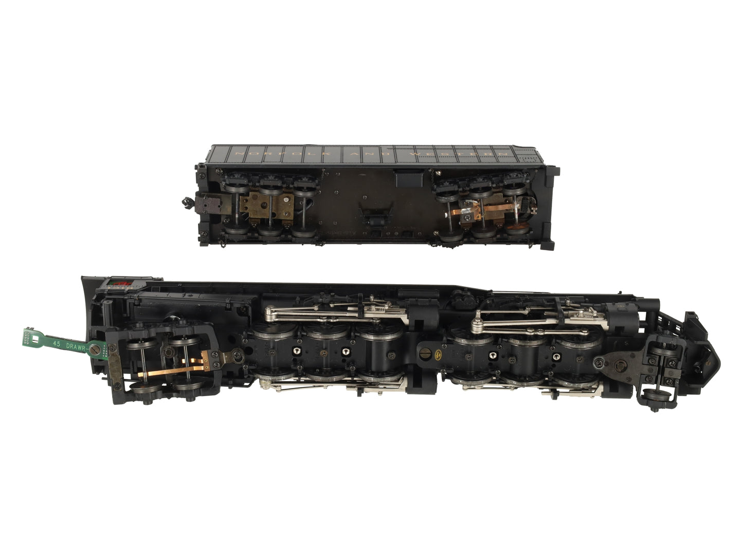 MTH 20-3036-2 Norfolk & Western 2-6-6-4 Class A Steam Engine - 2 Rail  VG
