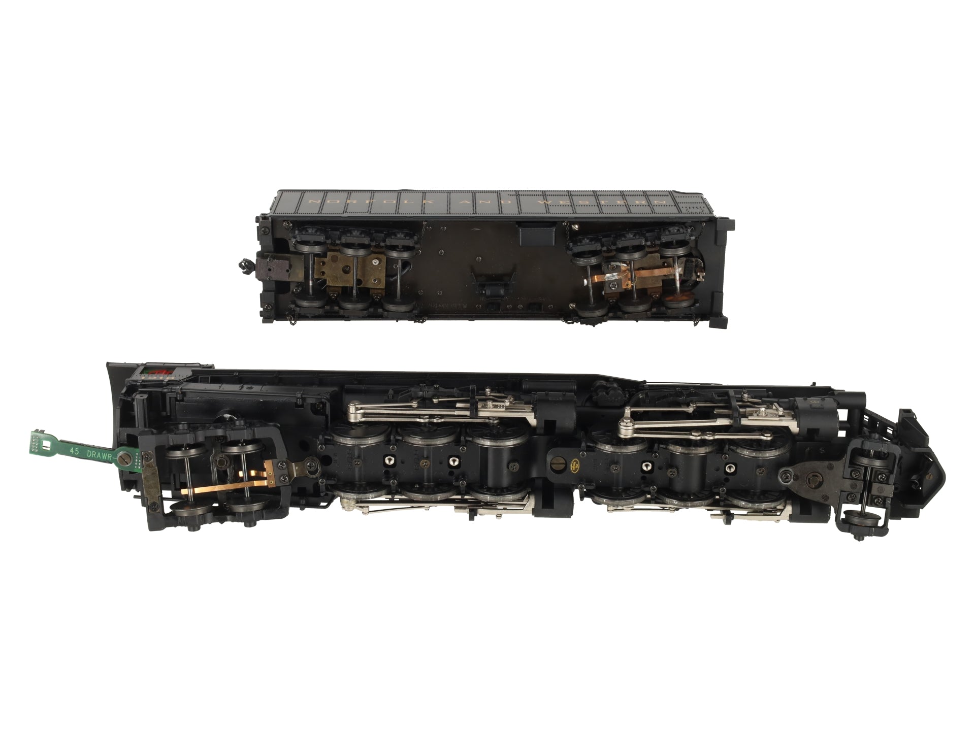 MTH 20-3036-2 Norfolk & Western 2-6-6-4 Class A Steam Engine - 2 Rail  VG
