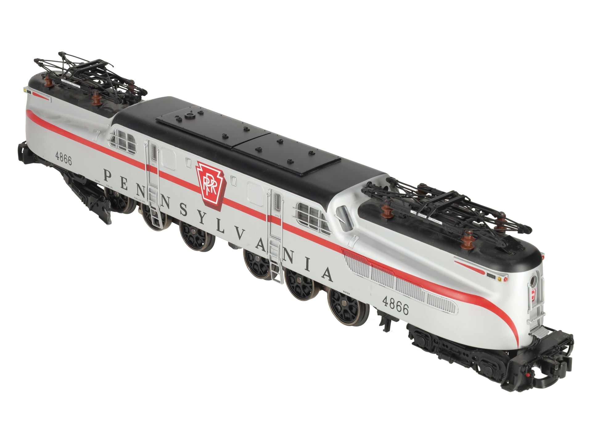 Lionel 6-18374 O Gauge Pennsylvania Silver GG-1 Electric Engine w/TMCC #4866