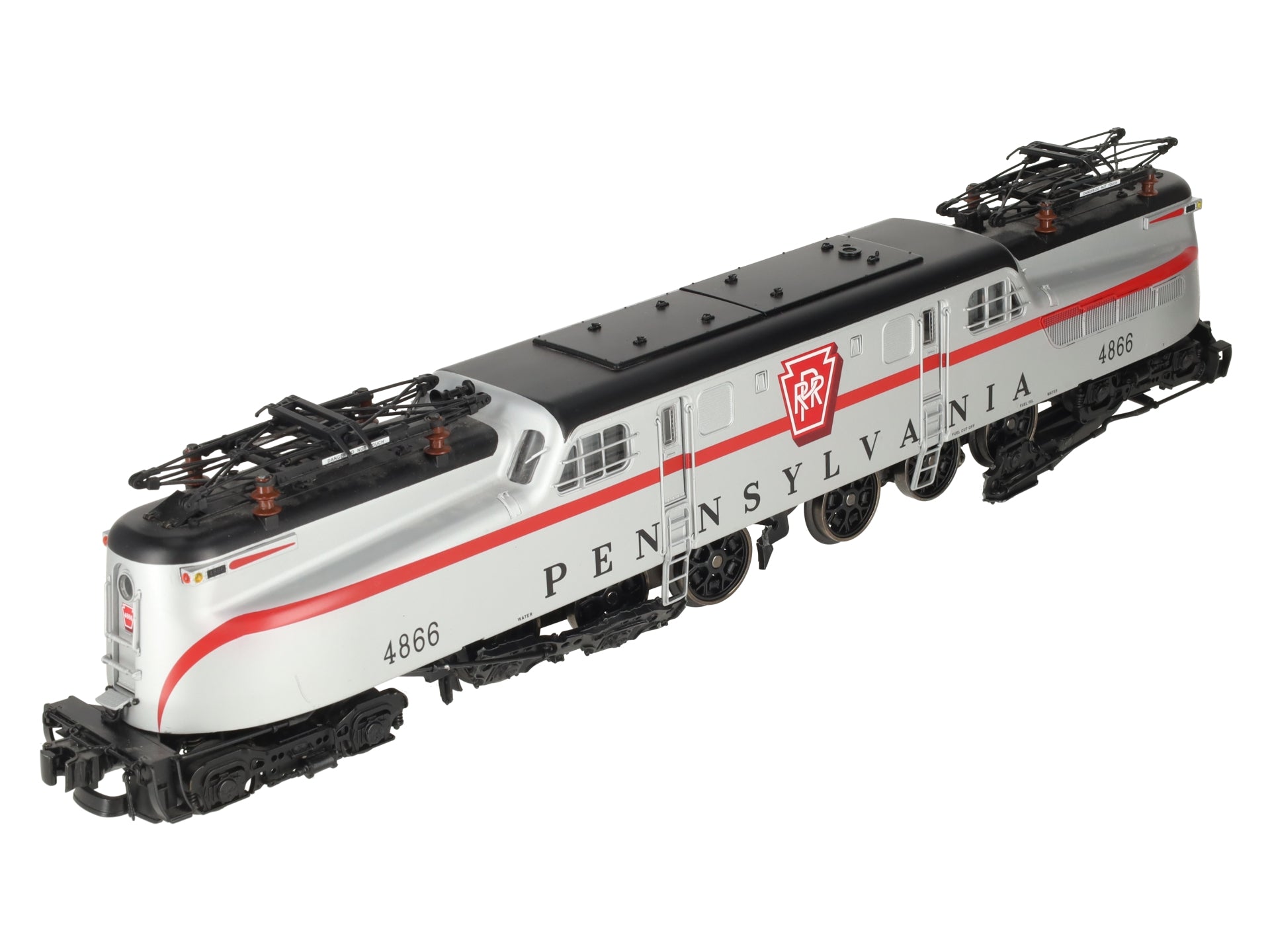 Lionel 6-18374 O Gauge Pennsylvania Silver GG-1 Electric Engine w/TMCC #4866