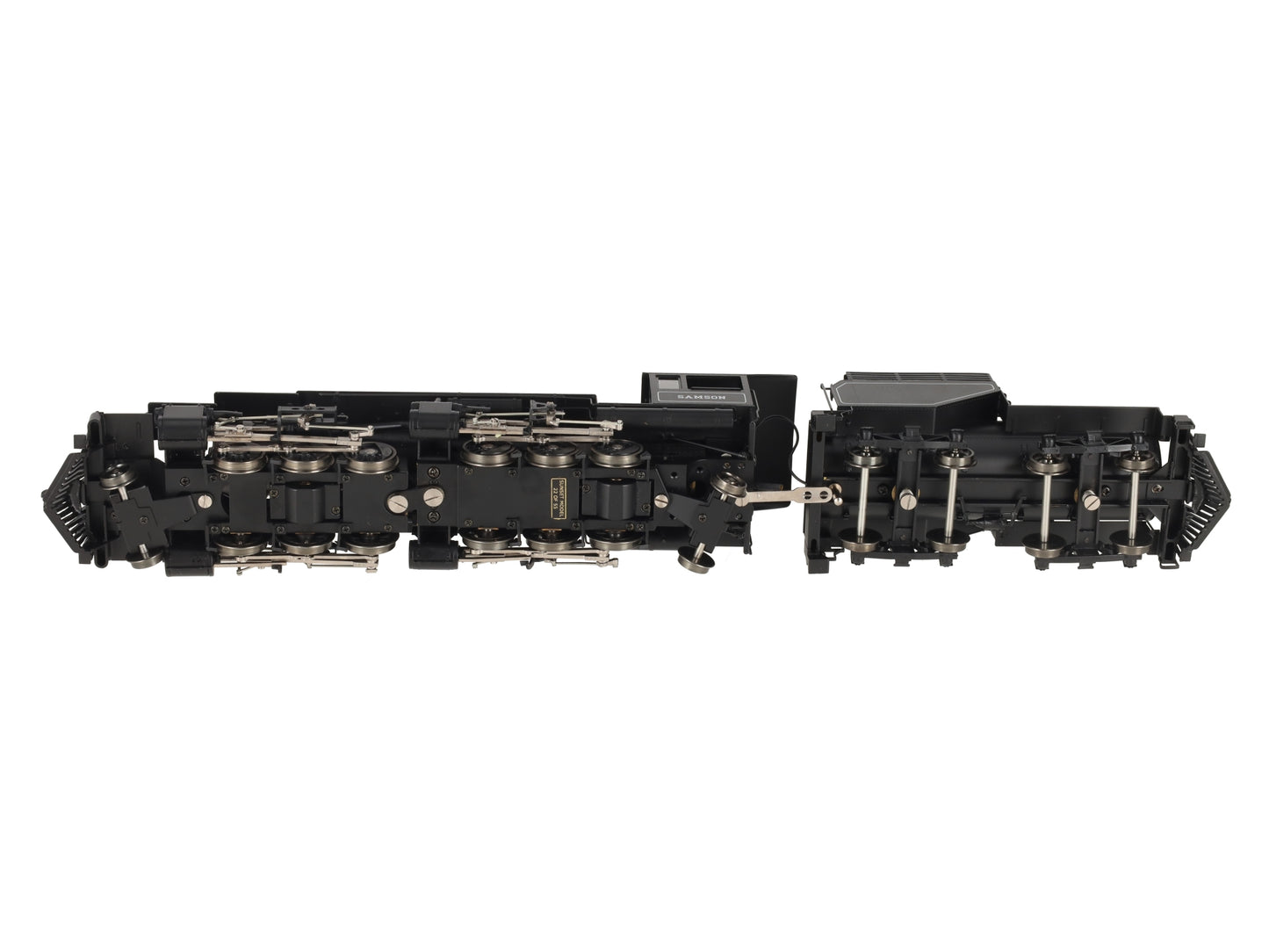 Sunset Models O 2-Rail Brass Samson Black Boiler 2-6-6-2 Steam Loco & Tender #7 EX/Box