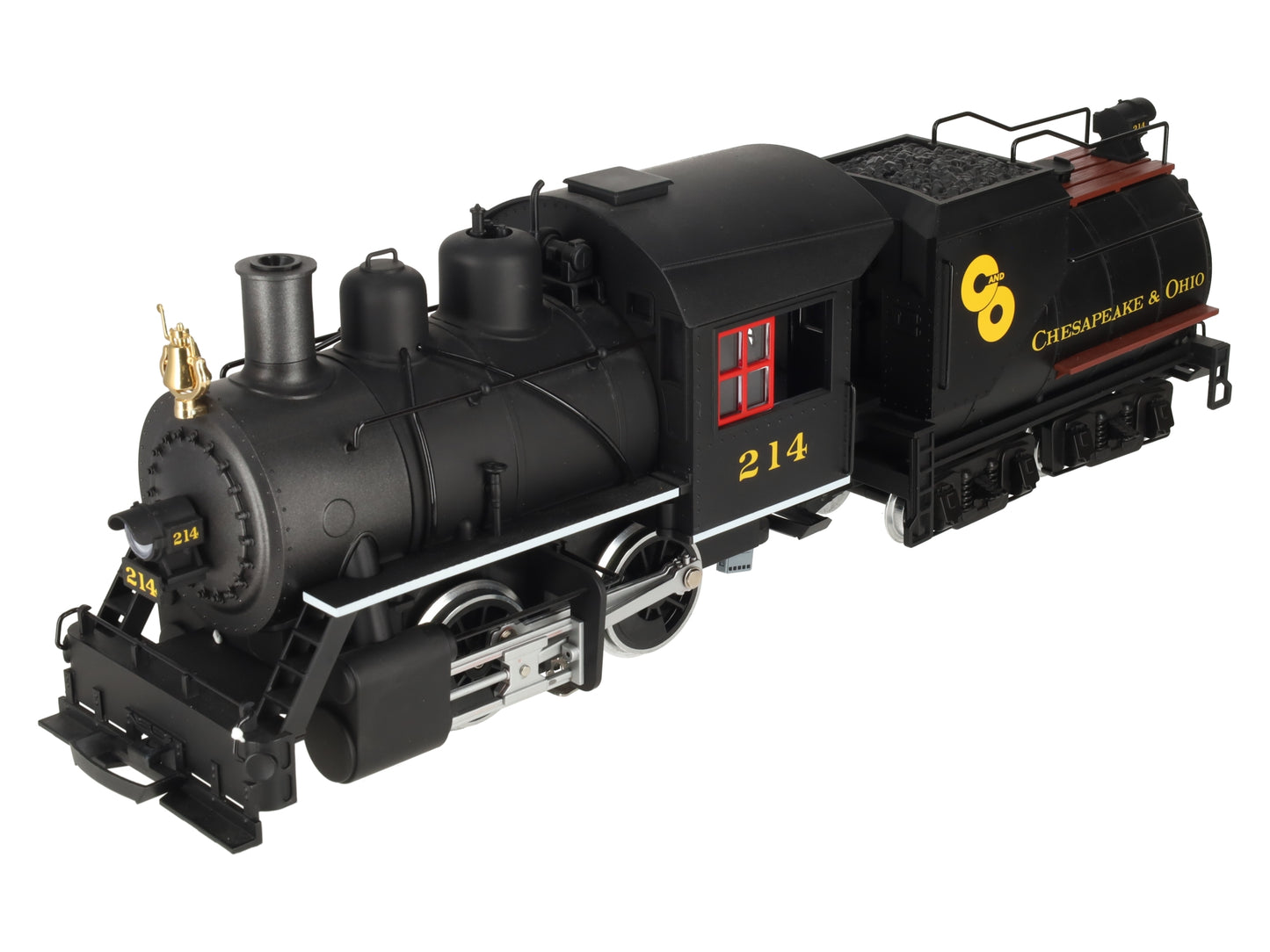 LGB 23232 G Scale C&O 0-4-0 Steam Locomotive & Tender w/Sound EX/Box