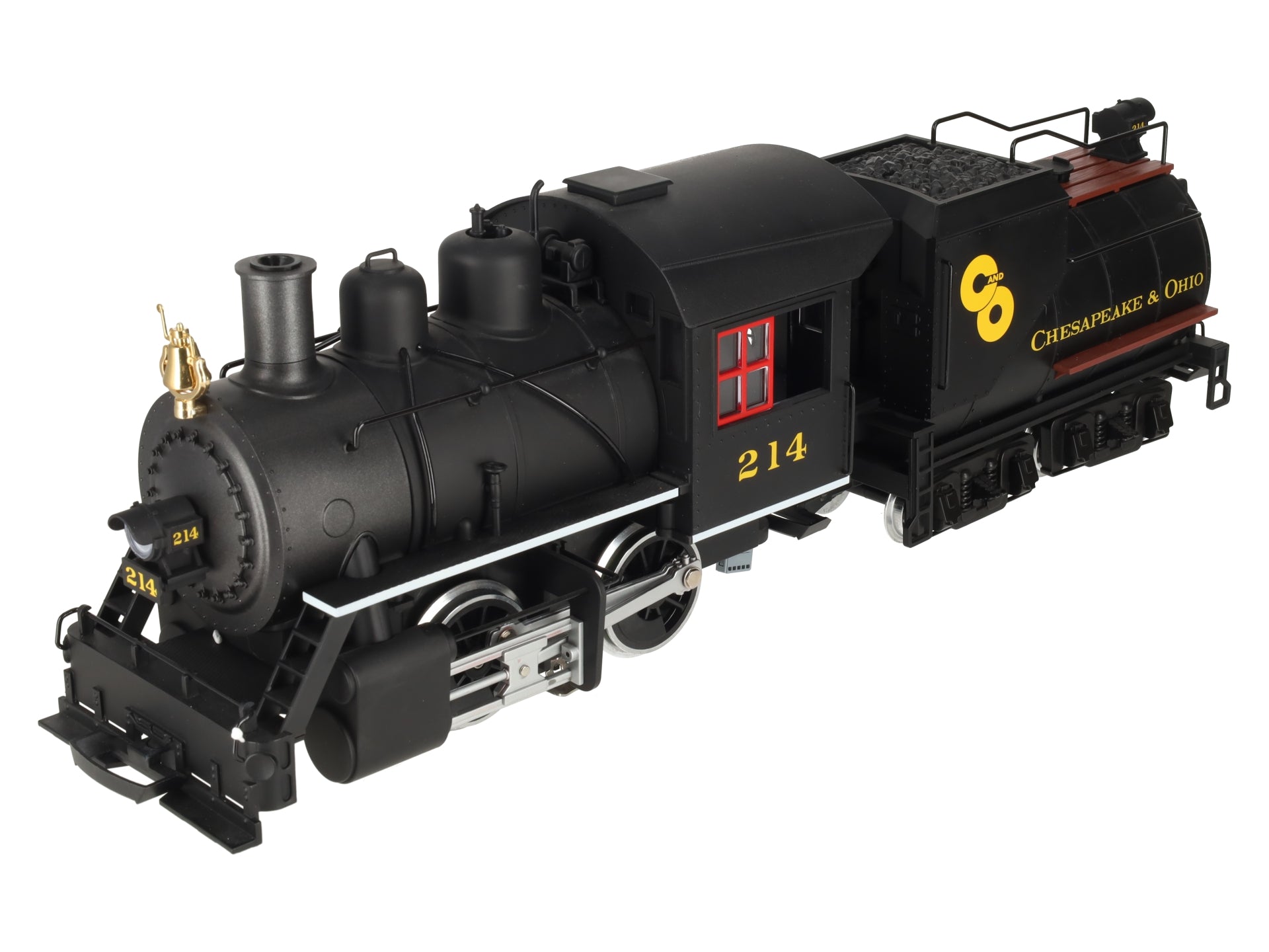 LGB 23232 G Scale C&O 0-4-0 Steam Locomotive & Tender w/Sound EX/Box