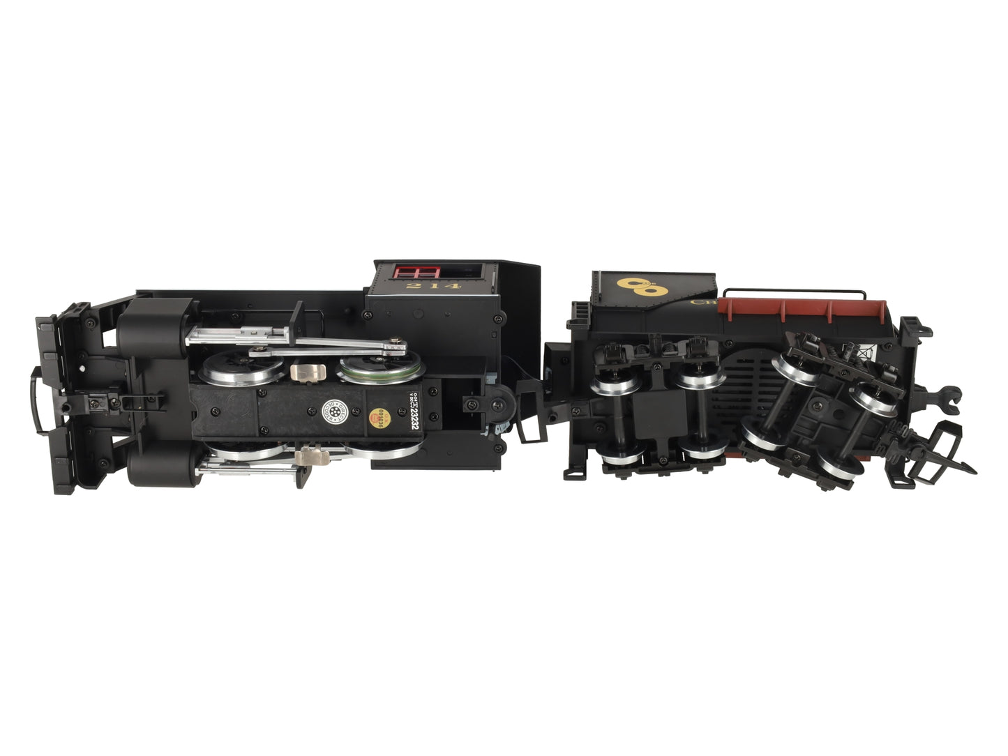 LGB 23232 G Scale C&O 0-4-0 Steam Locomotive & Tender w/Sound EX/Box