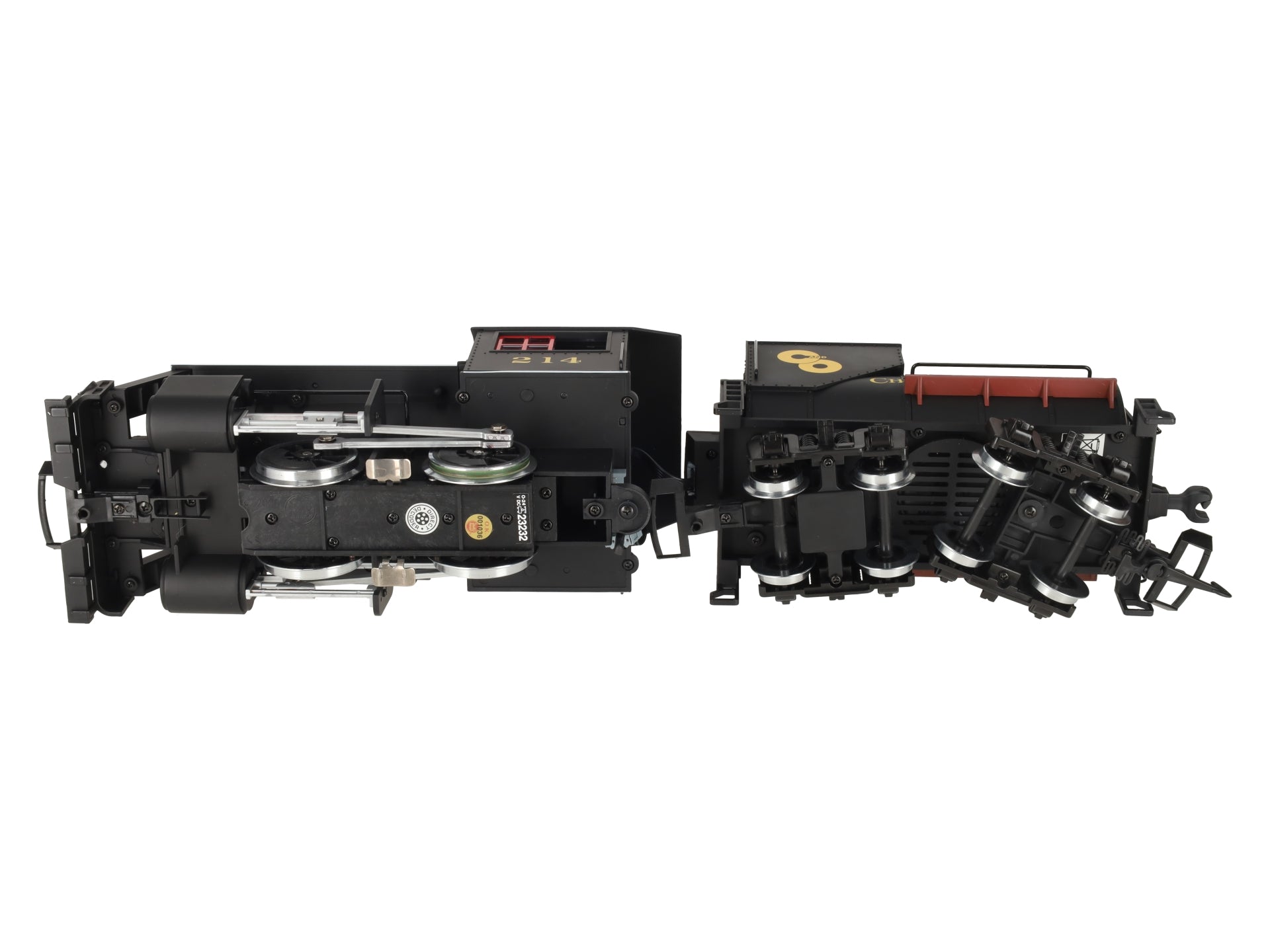 LGB 23232 G Scale C&O 0-4-0 Steam Locomotive & Tender w/Sound EX/Box