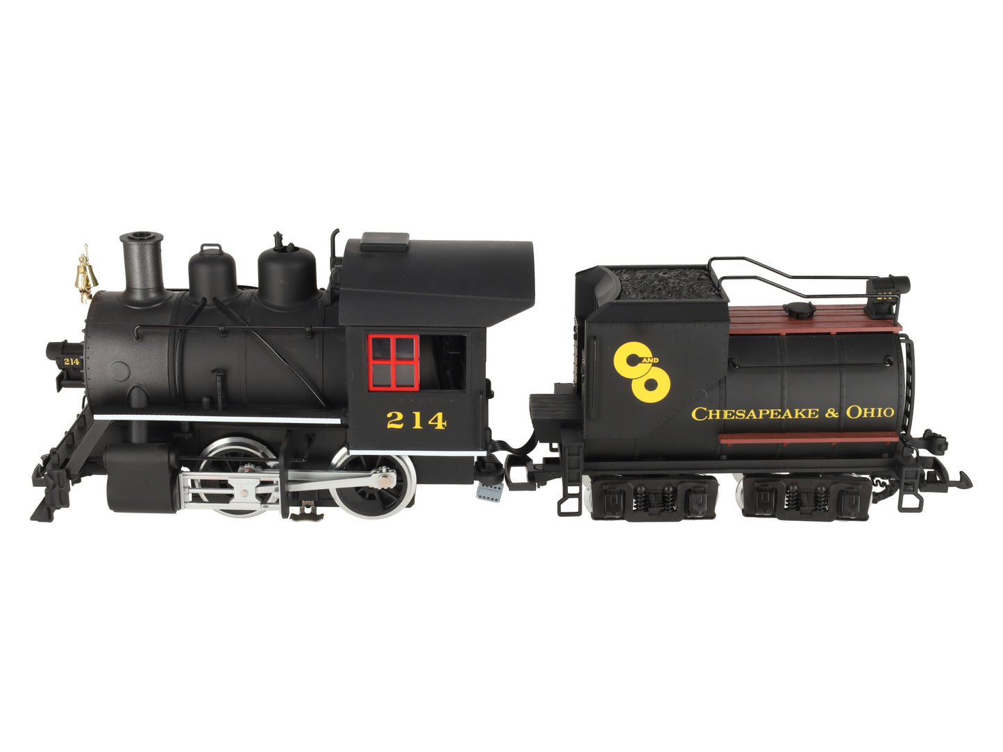 LGB 23232 G Scale C&O 0-4-0 Steam Locomotive & Tender w/Sound EX/Box