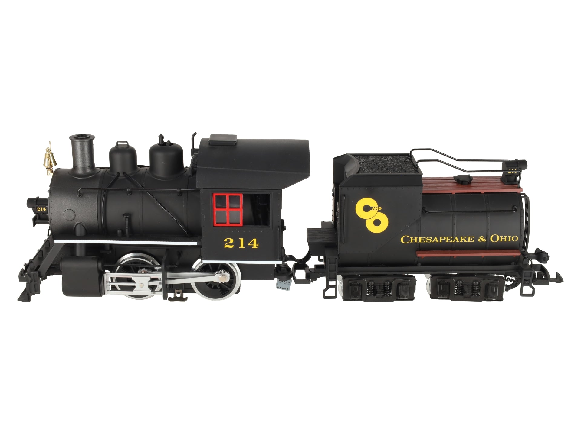 LGB 23232 G Scale C&O 0-4-0 Steam Locomotive & Tender w/Sound EX/Box