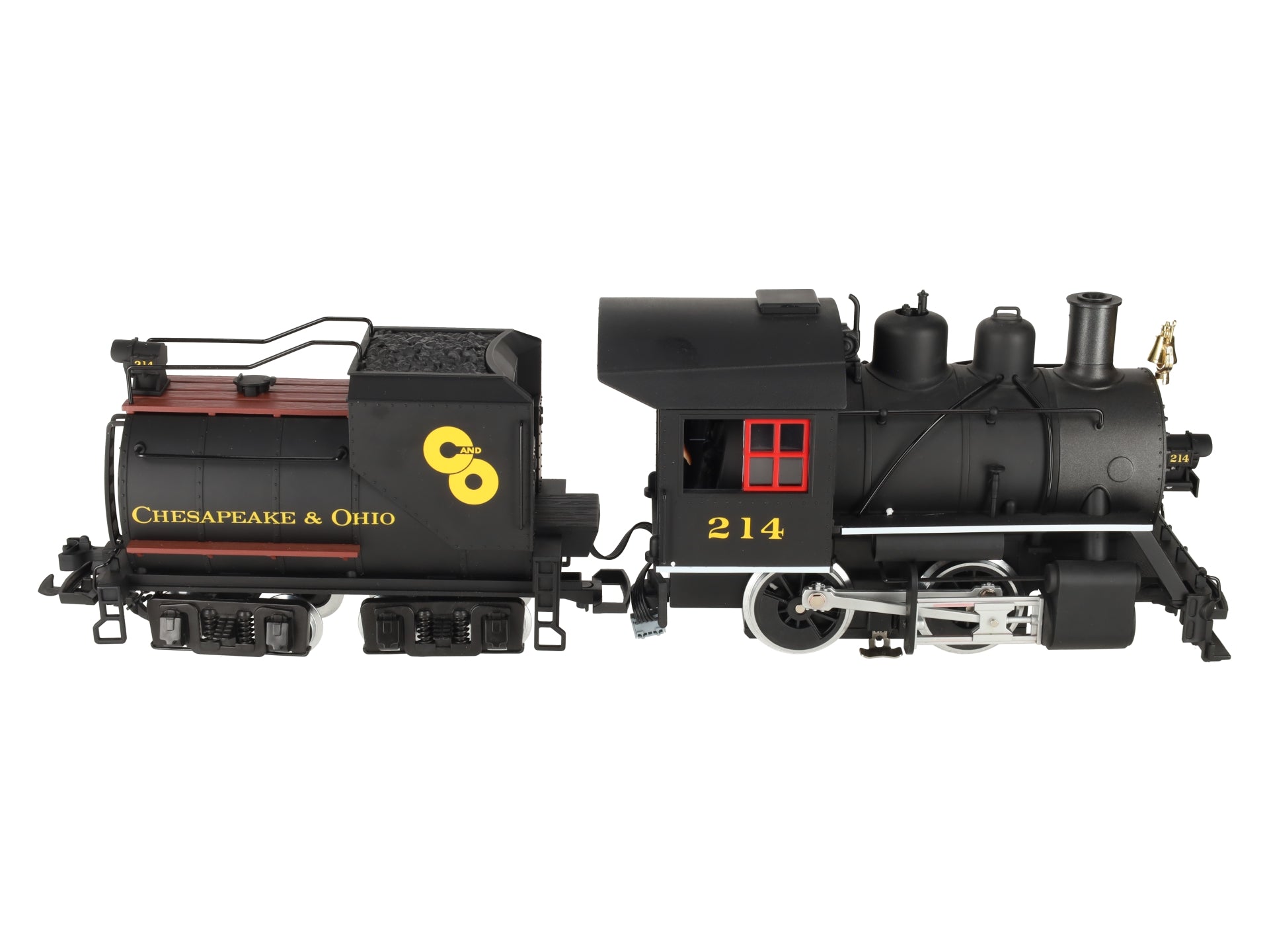 LGB 23232 G Scale C&O 0-4-0 Steam Locomotive & Tender w/Sound EX/Box