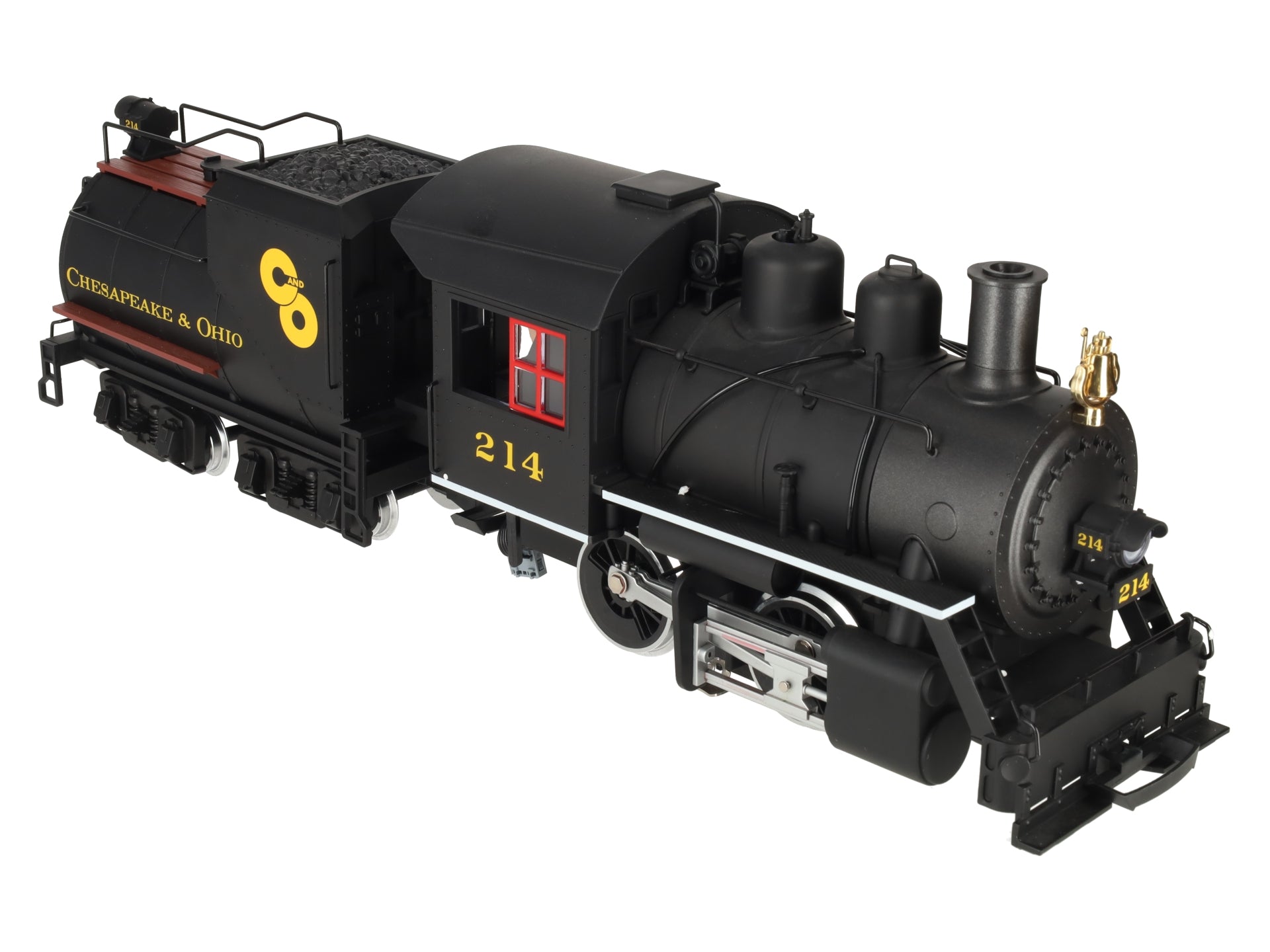 LGB 23232 G Scale C&O 0-4-0 Steam Locomotive & Tender w/Sound EX/Box